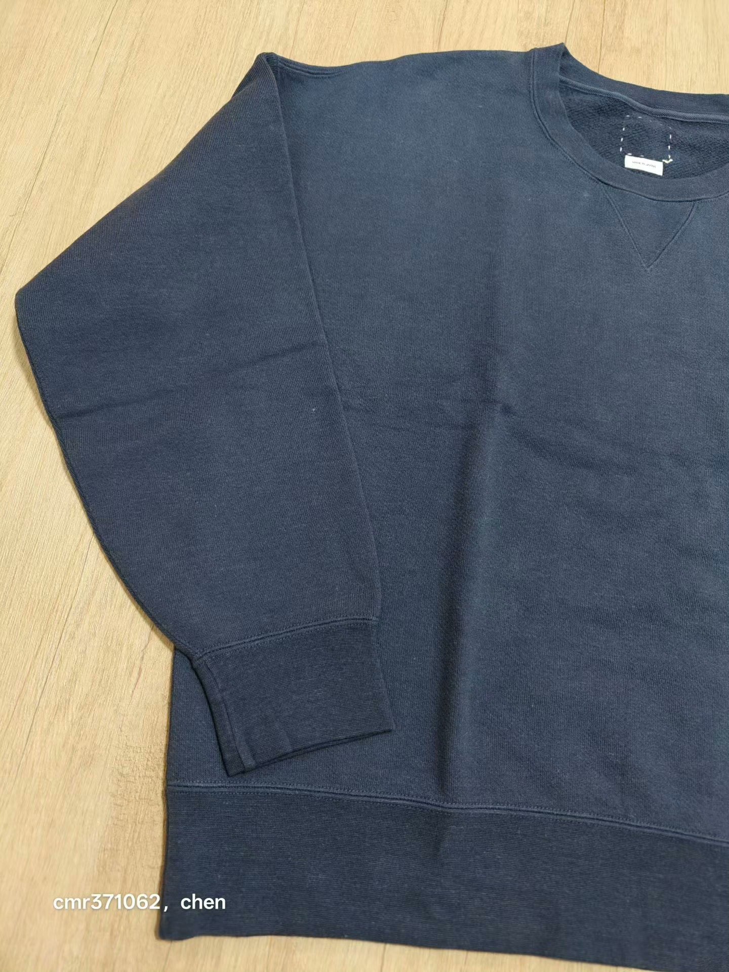 VISVIM 24AW JUMBO SB SWEAT L/S — front