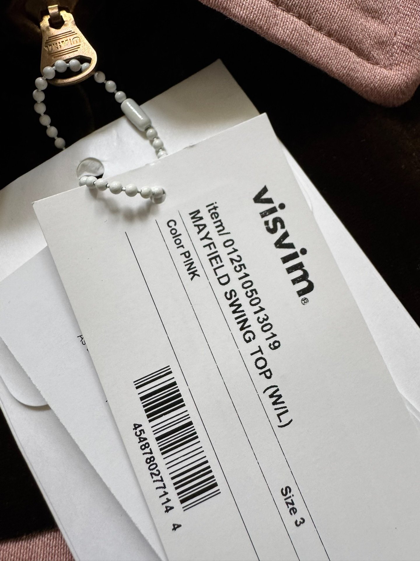 VISVIM 25SS MAYFIELD SWING TOP — detail