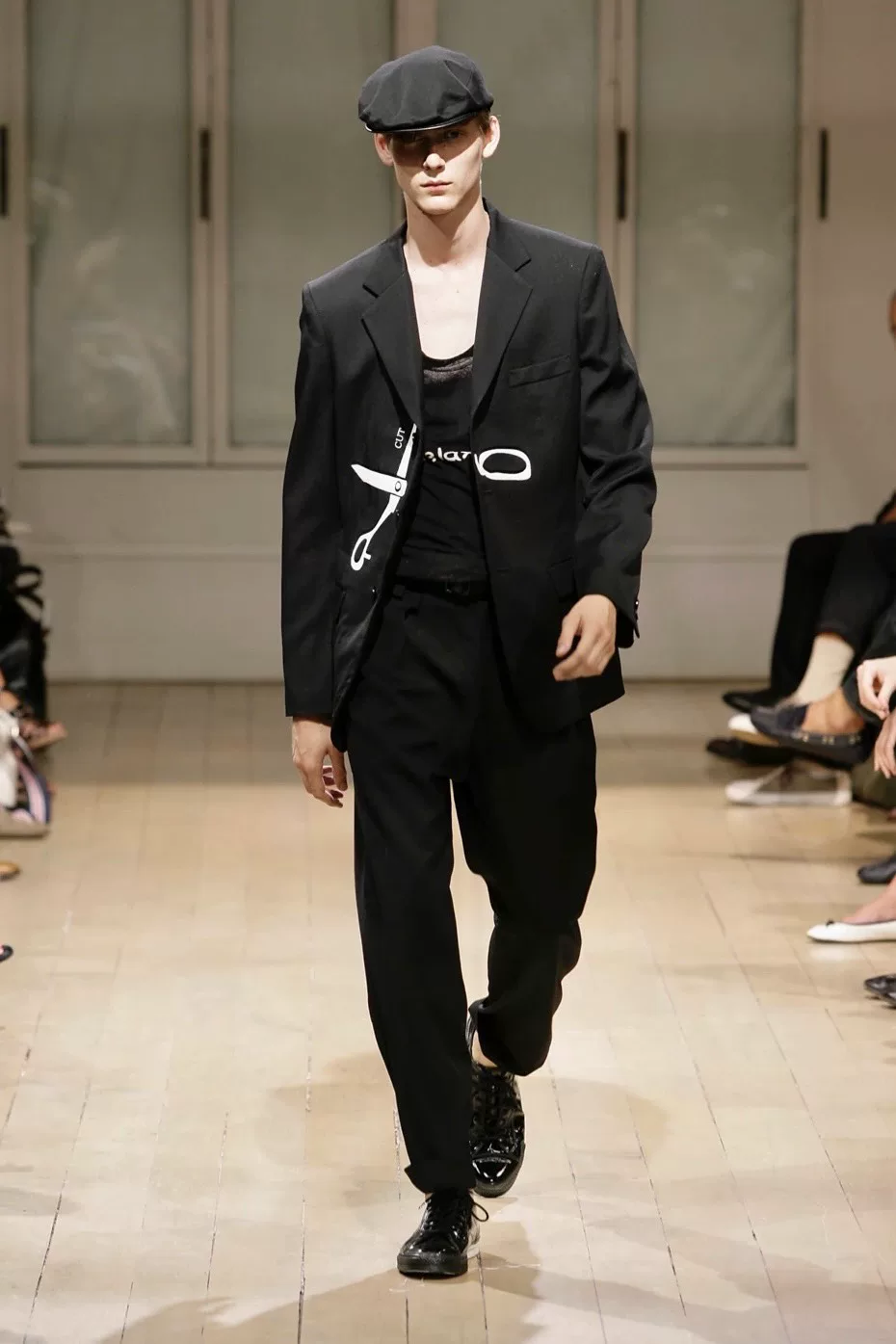 Yohji Yamamoto 09SS Scissors Suit — detail