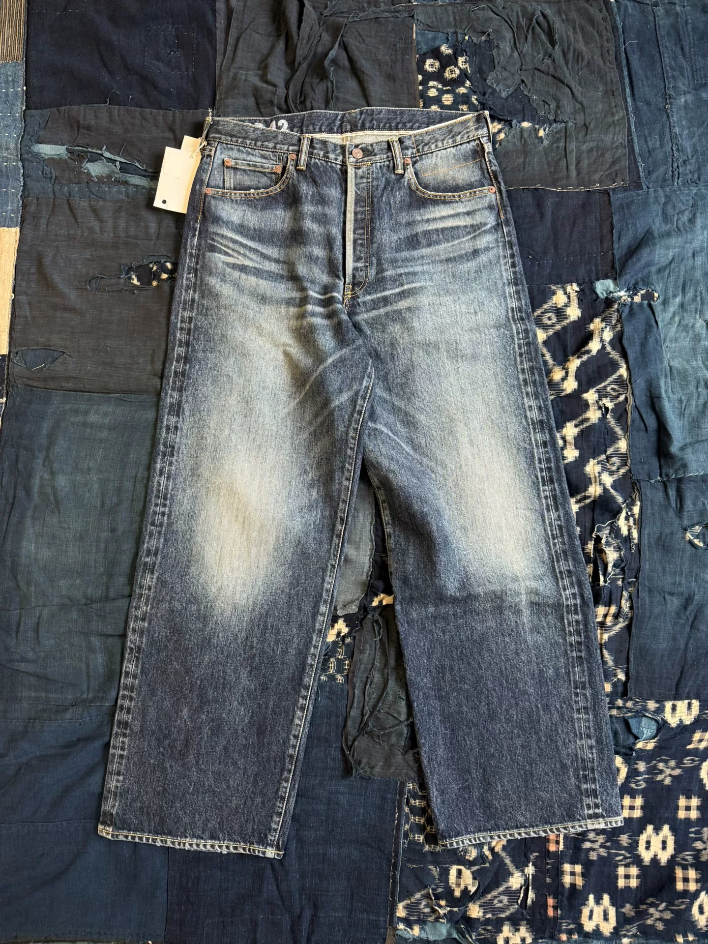 VISVIM 25SS SOCIAL SCULPTURE 01 EX WD DAMAGED-42 Jeans