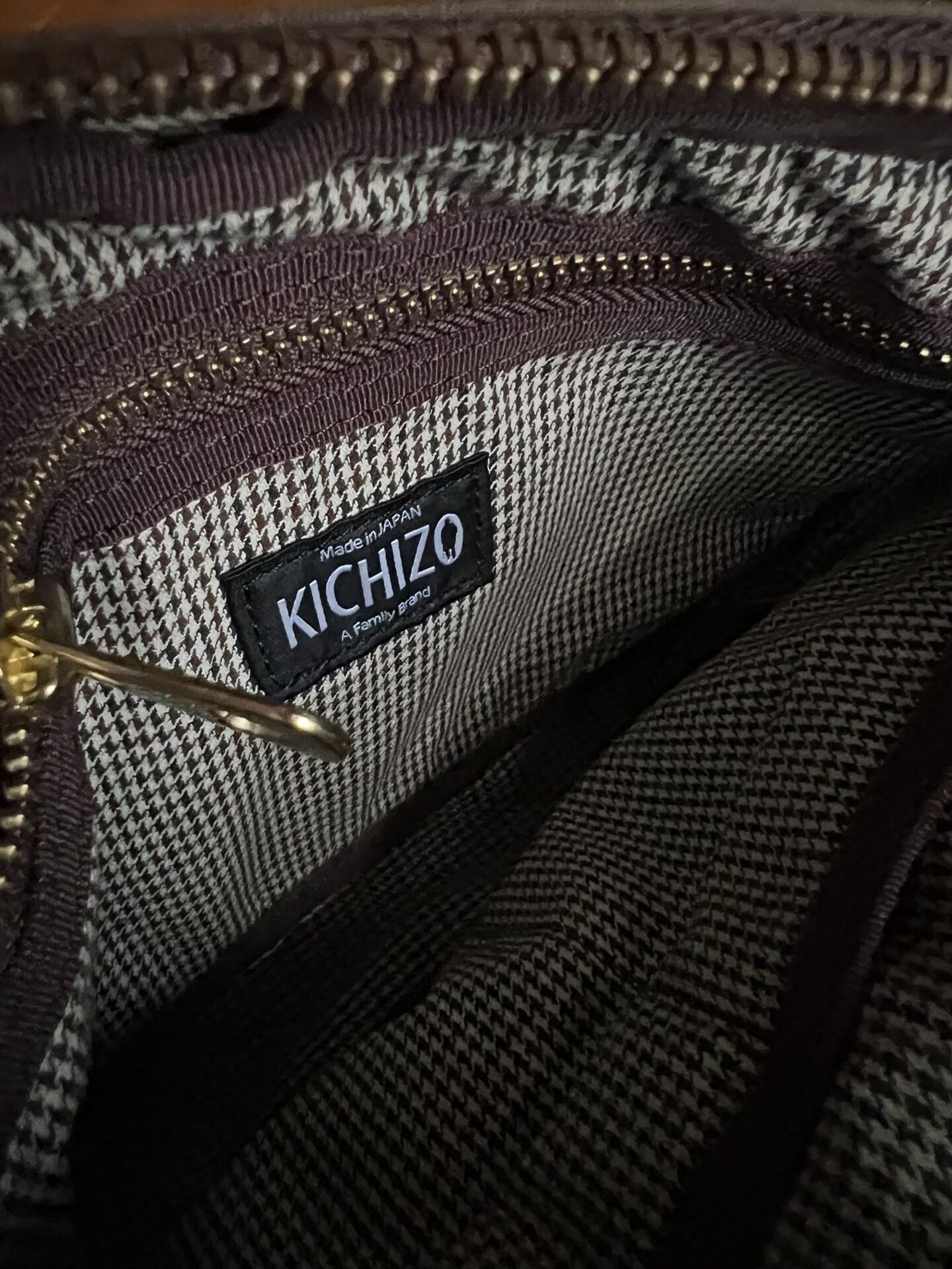 Porter Classic Kichizo Crossbody Bag — label