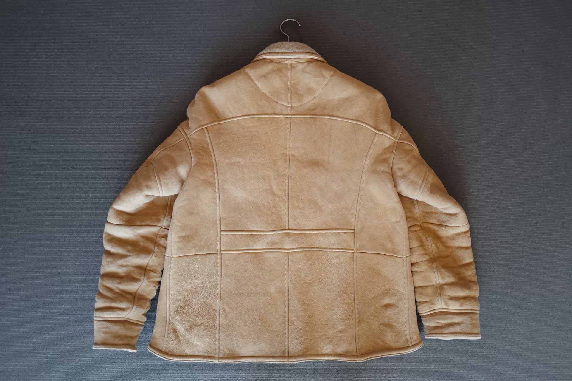 visvim 25AW Eton Jkt Sheepskin Beige — front