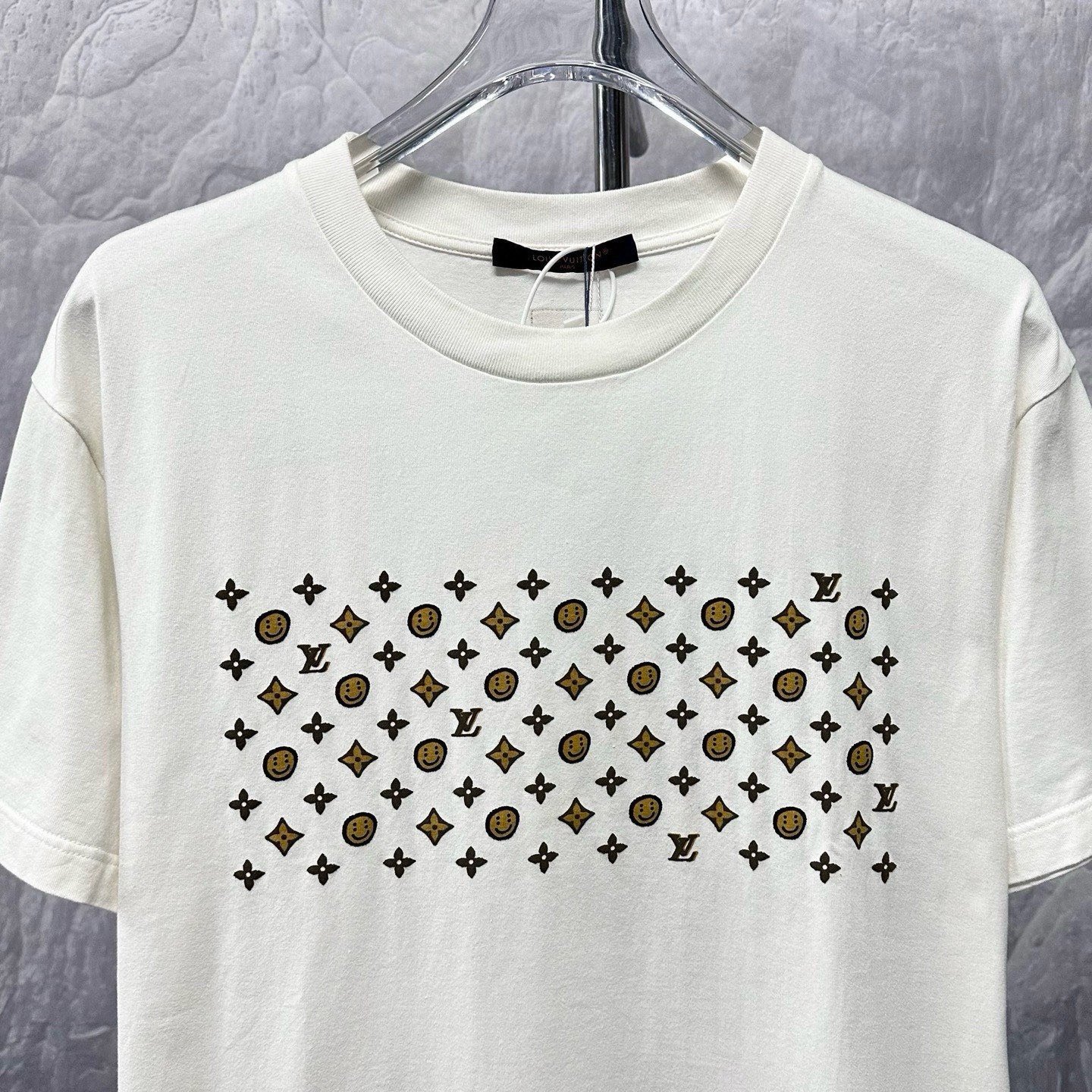 Louis Vuitton x CPFM FW25 Smiley Logo Tee — front