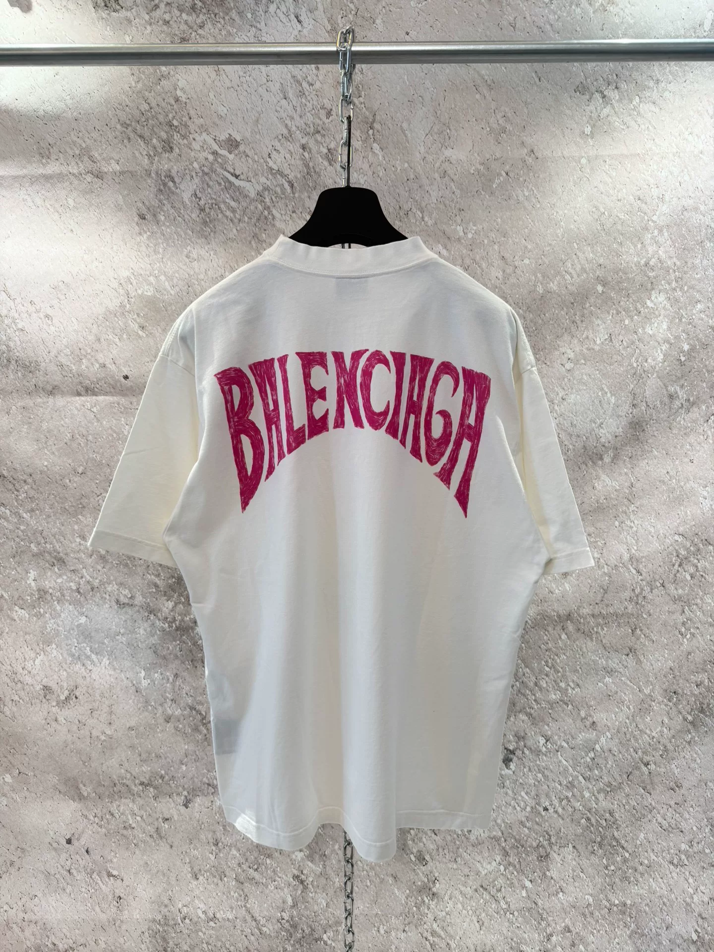 Balenciaga Paris Sunset Eiffel Tower T-Shirt — detail