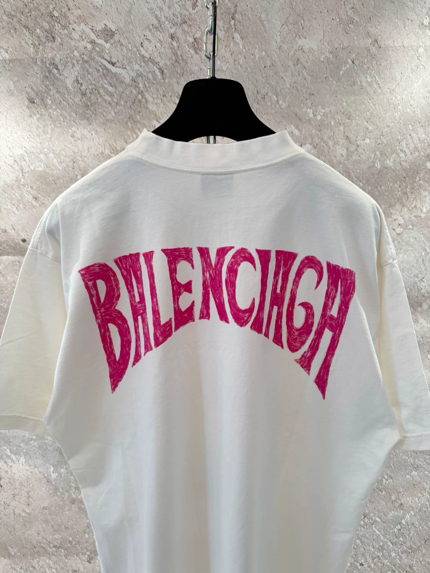 Balenciaga Paris Sunset Eiffel Tower T-Shirt — back