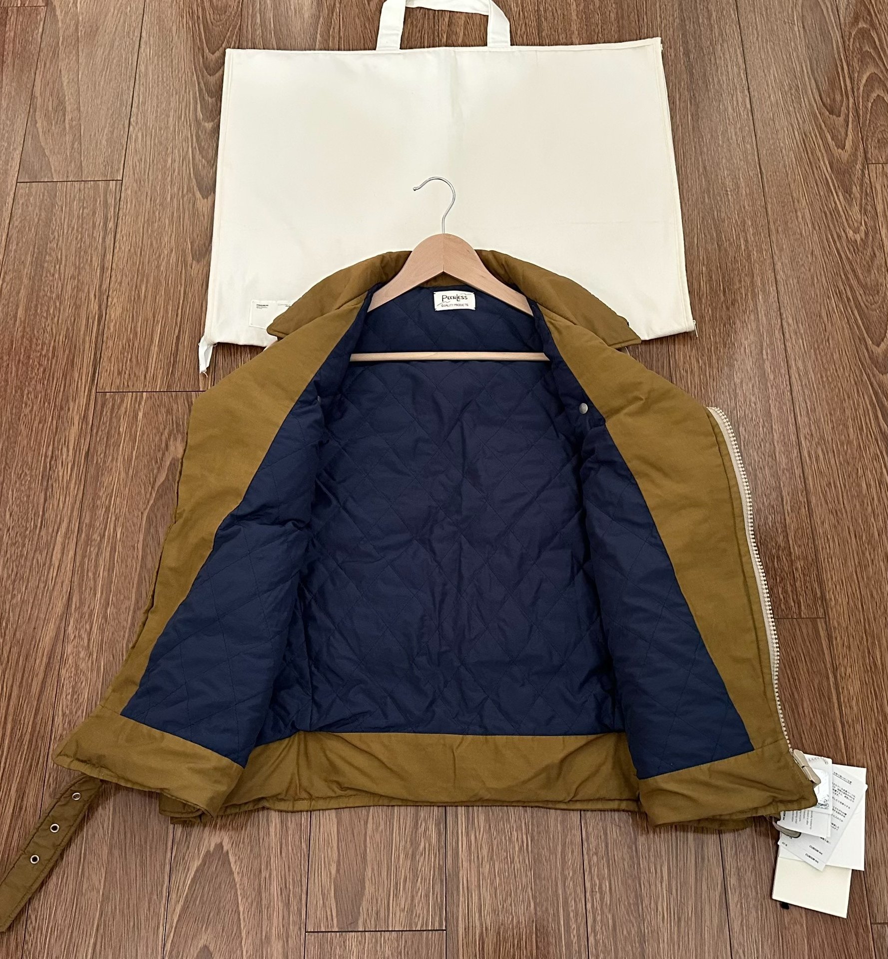 VISVIM 20AW STRABLER DOWN VEST — detail