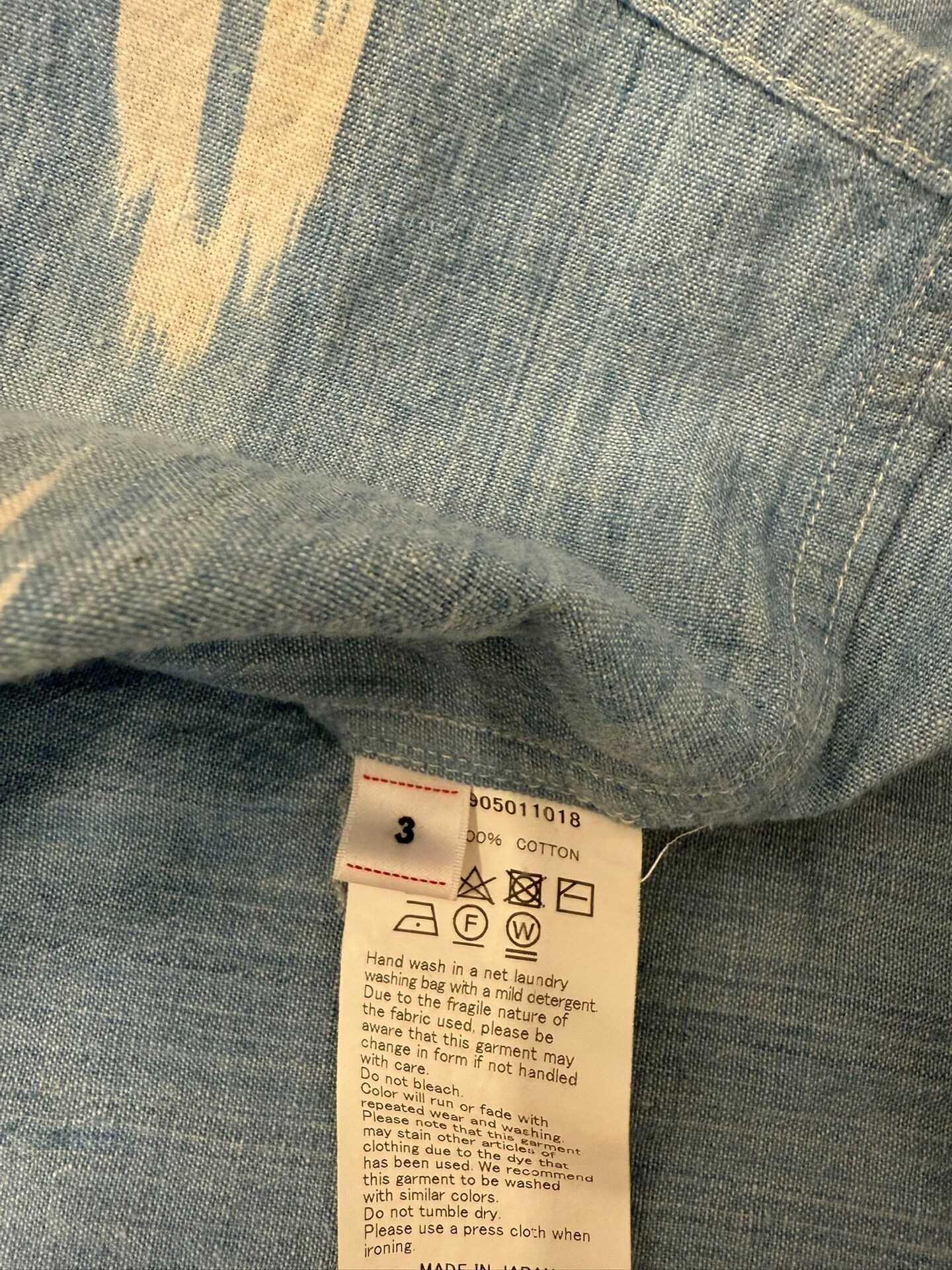 VISVIM HANDYMAN L/S SHIRT — back