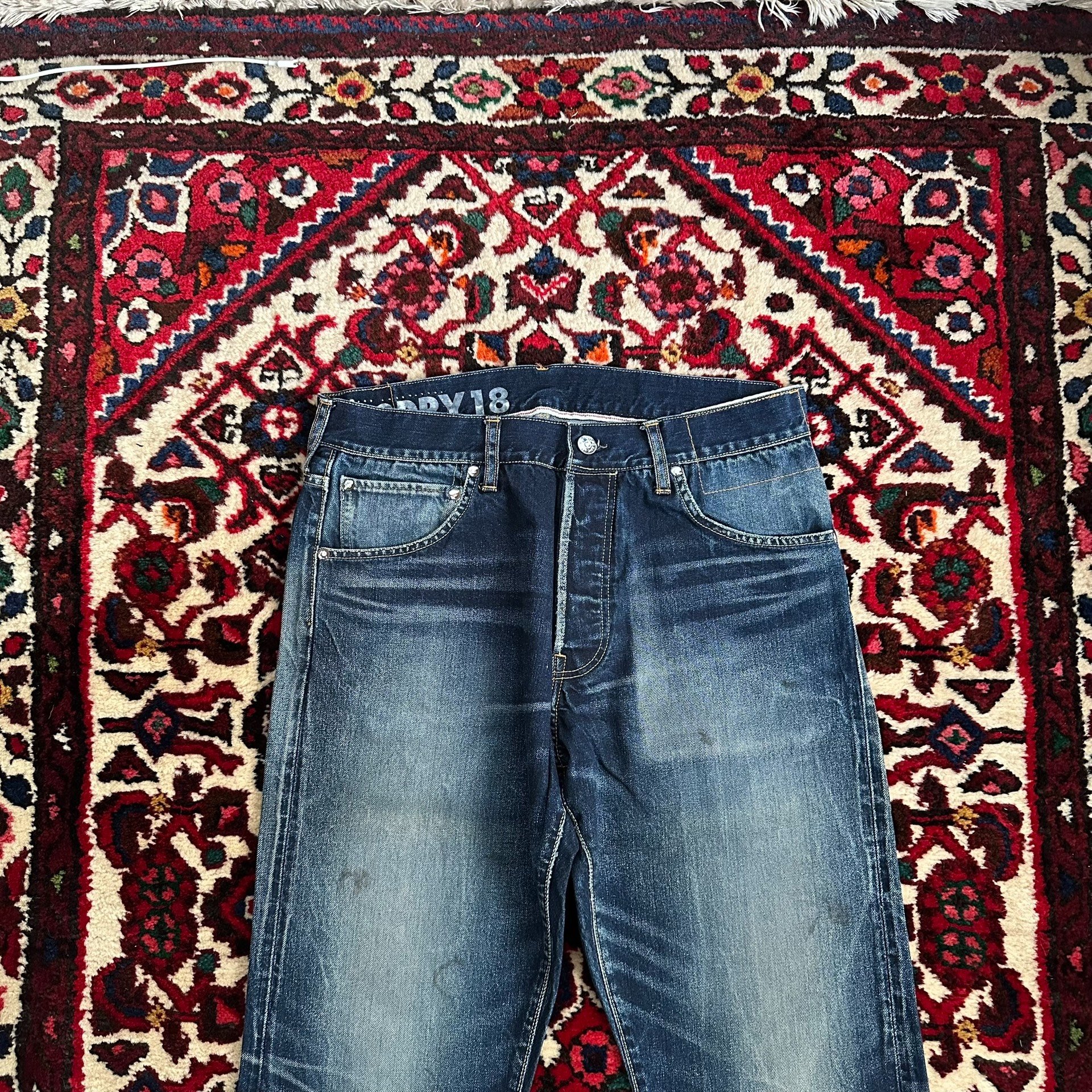 visvim 21AW ICT 01.2 DRY18 Jeans — label