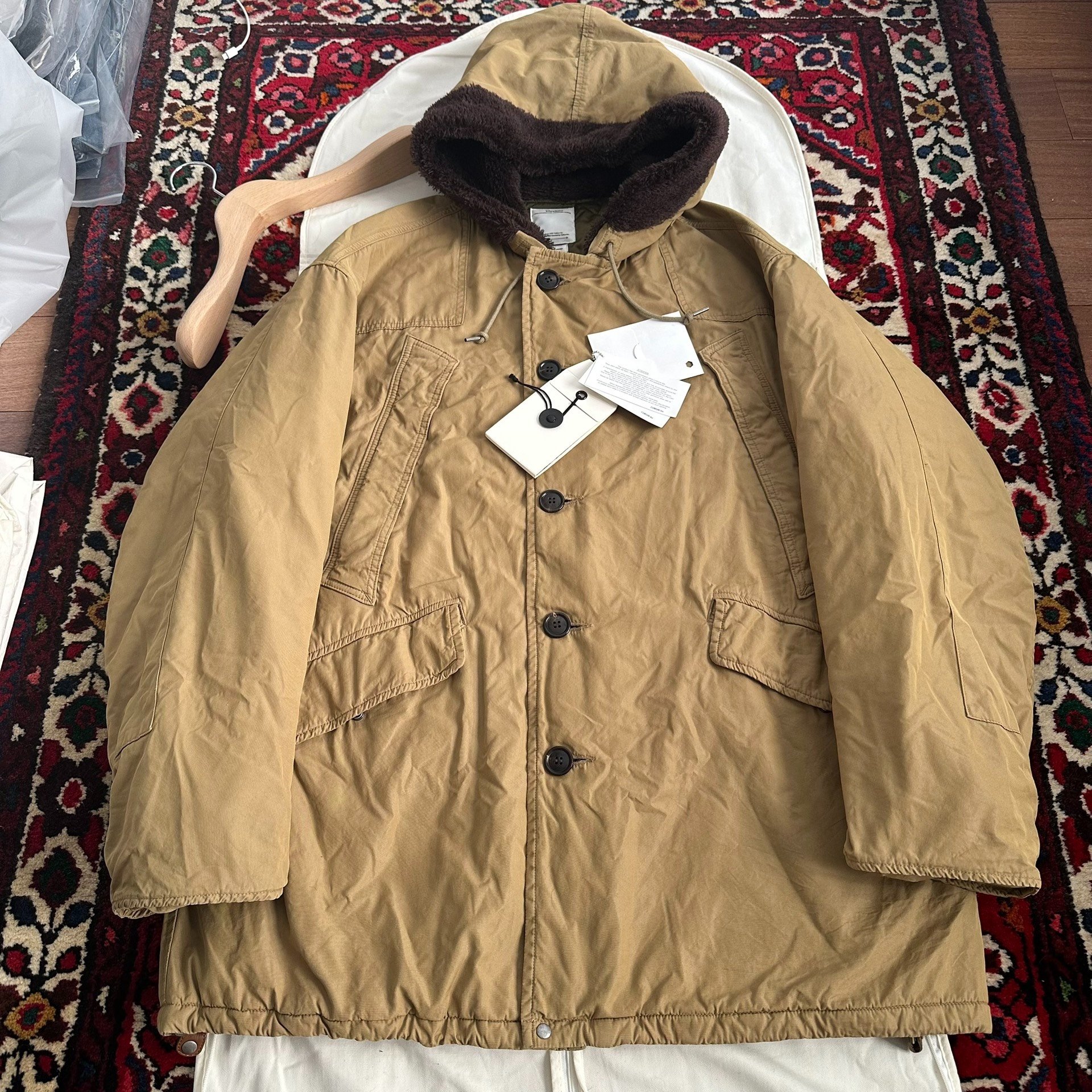 Visvim 19aw Wright Field Parka — front