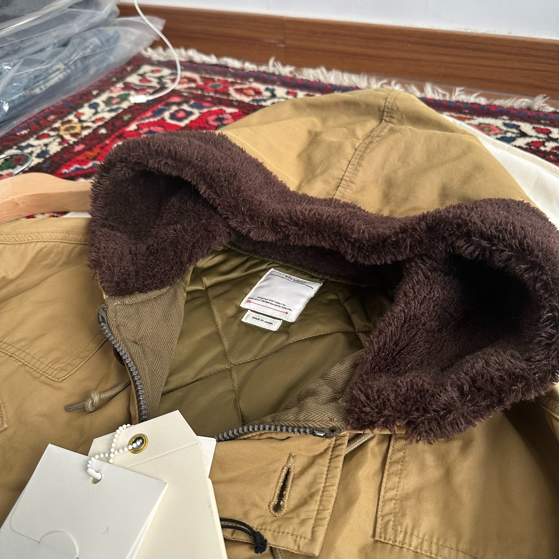 Visvim 19aw Wright Field Parka — back