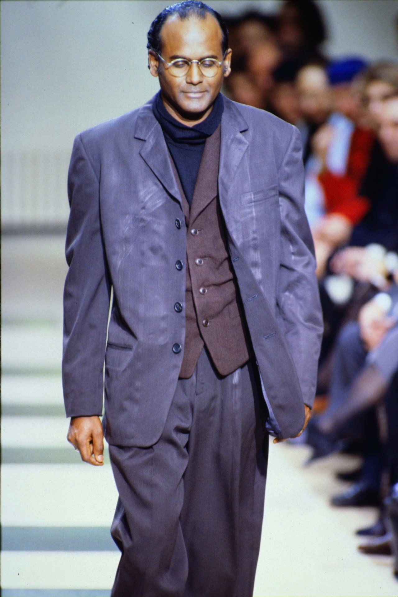 Yohji Yamamoto 93AW 4-Button Blazer — detail