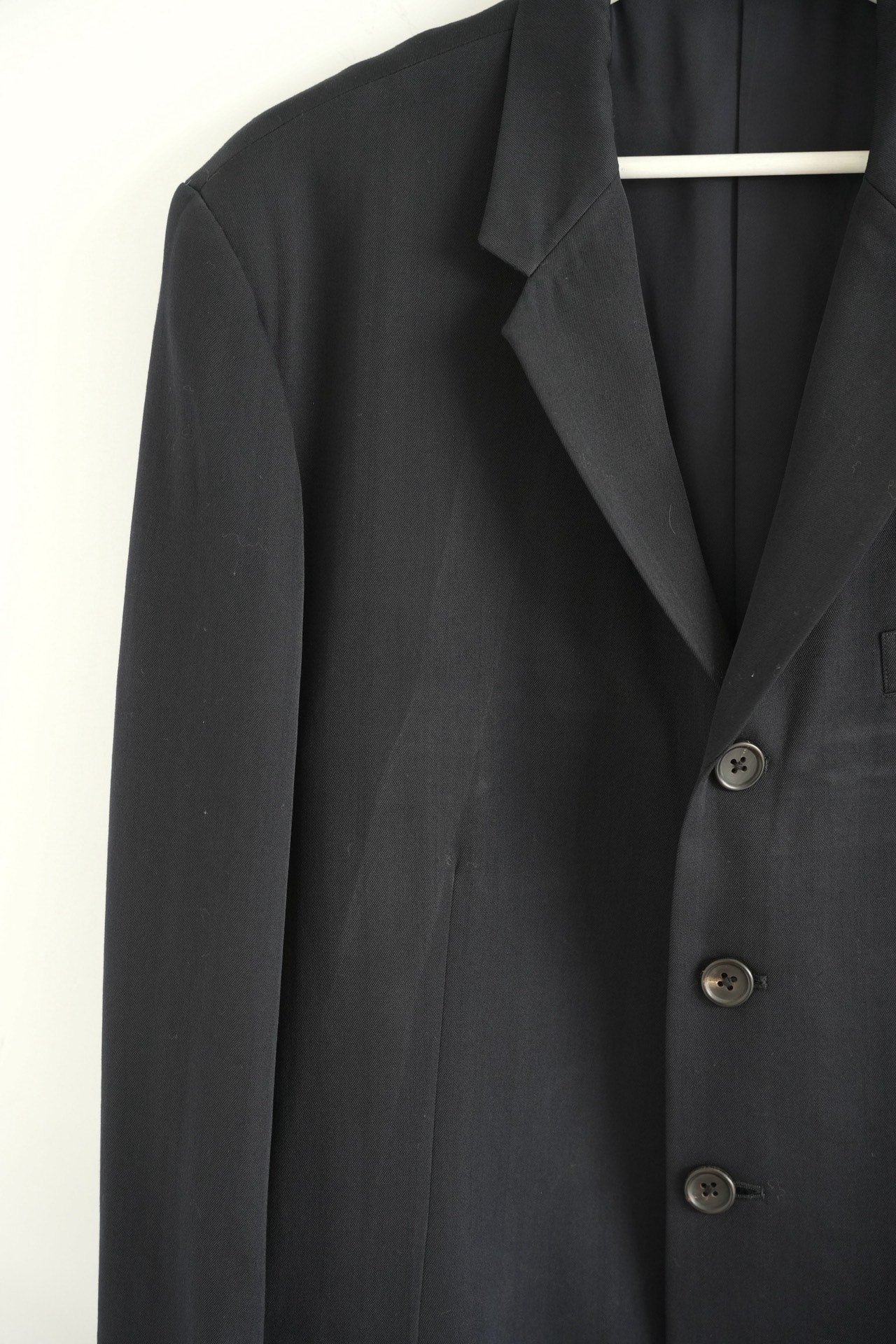 Yohji Yamamoto 93AW 4-Button Blazer — label