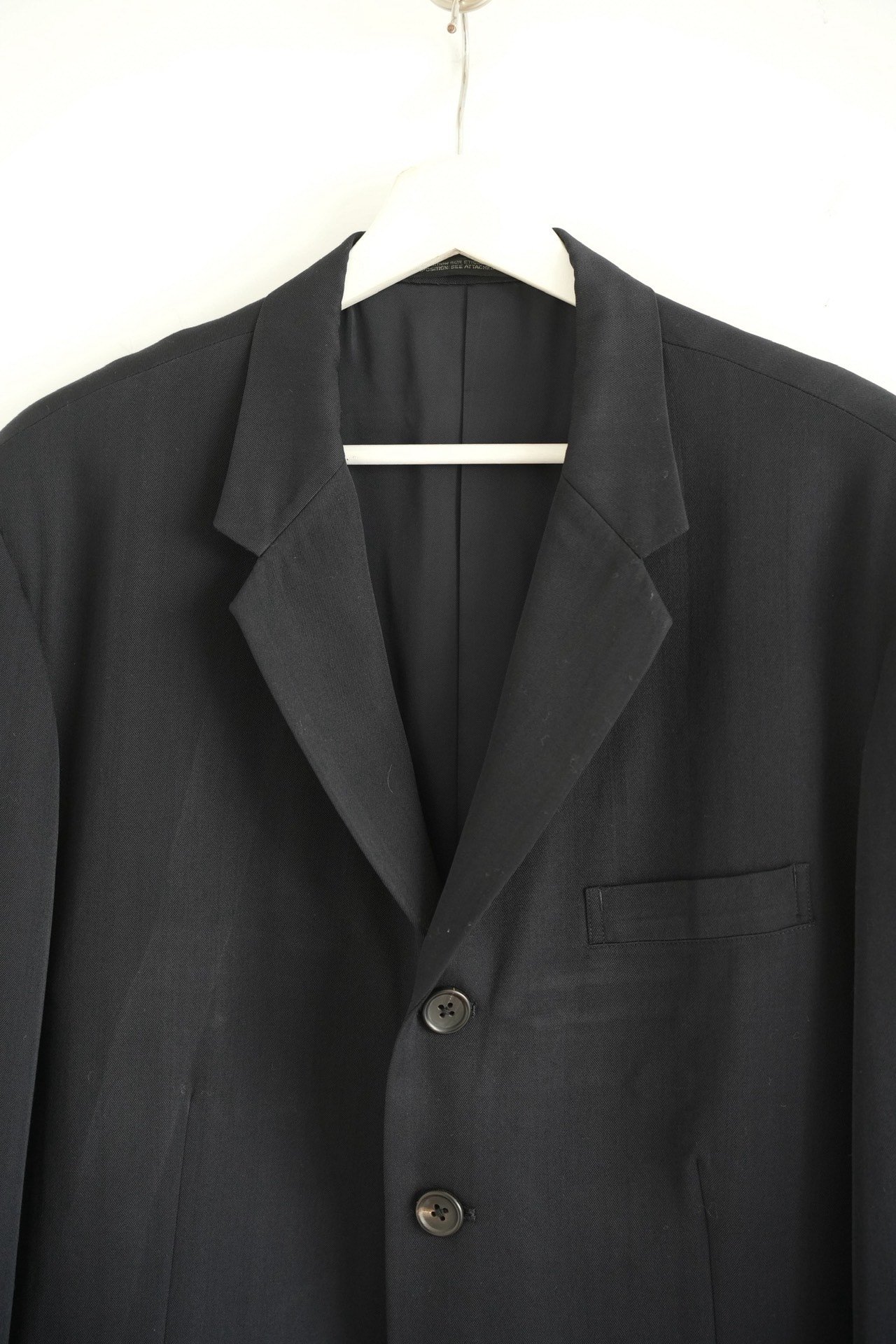 Yohji Yamamoto 93AW 4-Button Blazer — back