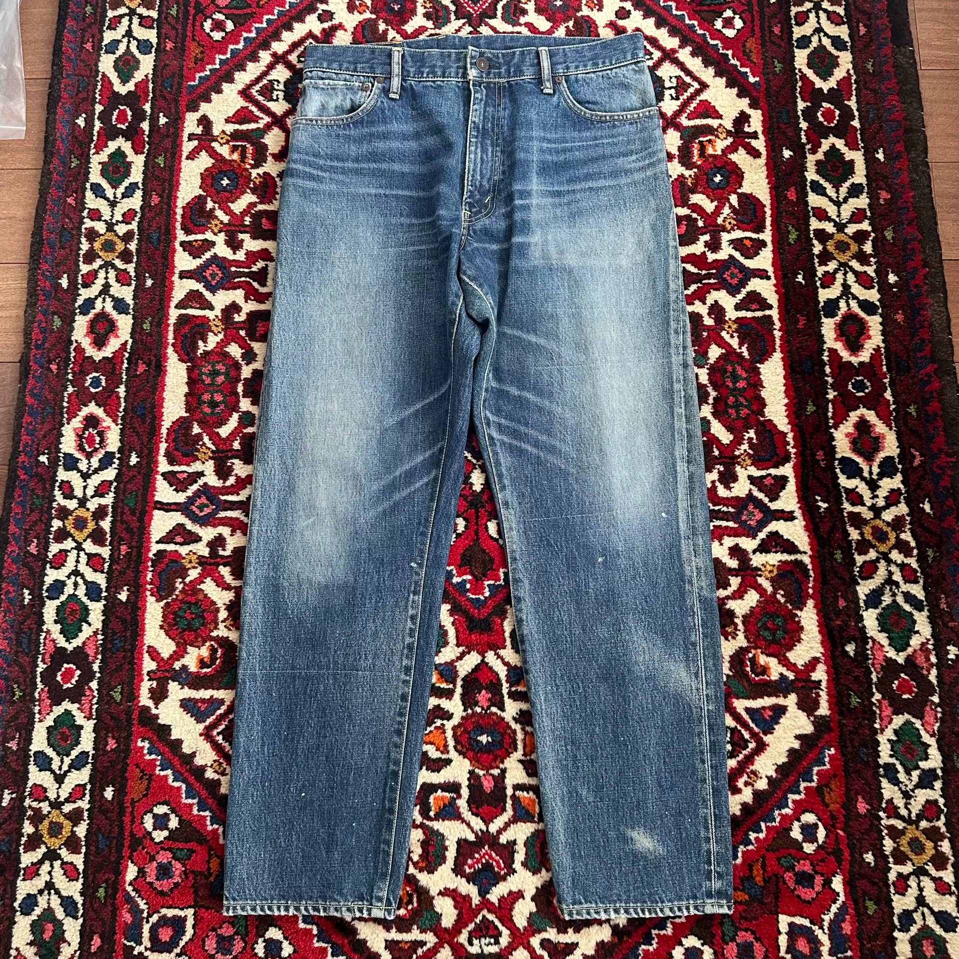 VISVIM JOURNEYMAN 3 TACKED DMGD PANTS