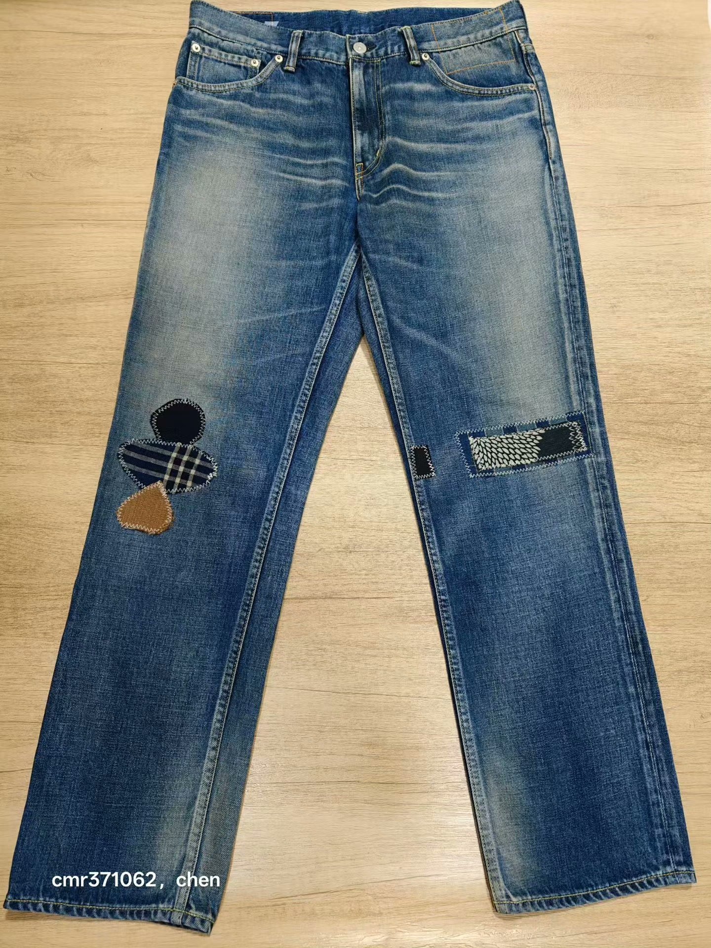 visvim 19ss spot d7 jeans