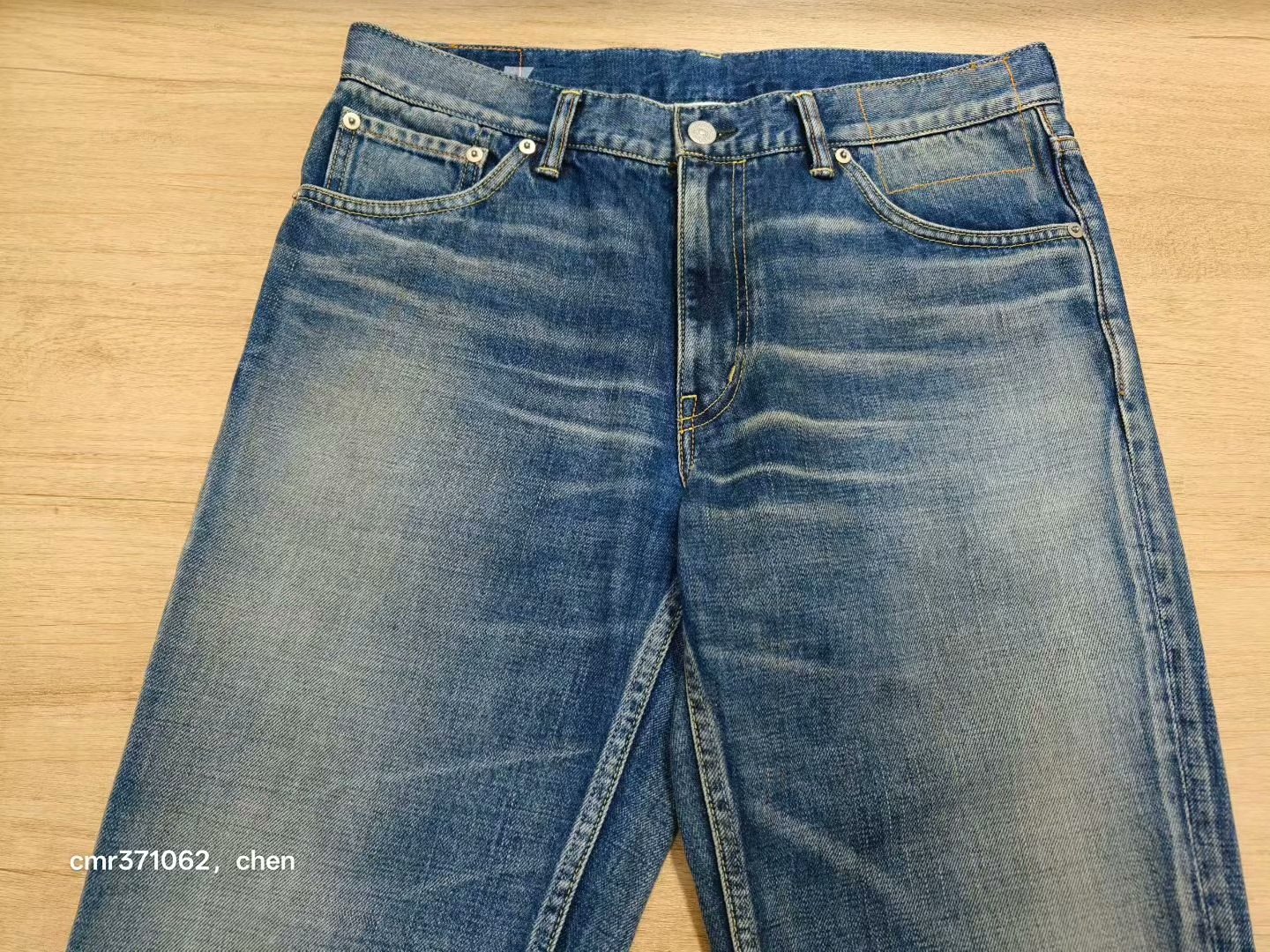 visvim 19ss spot d7 jeans — front