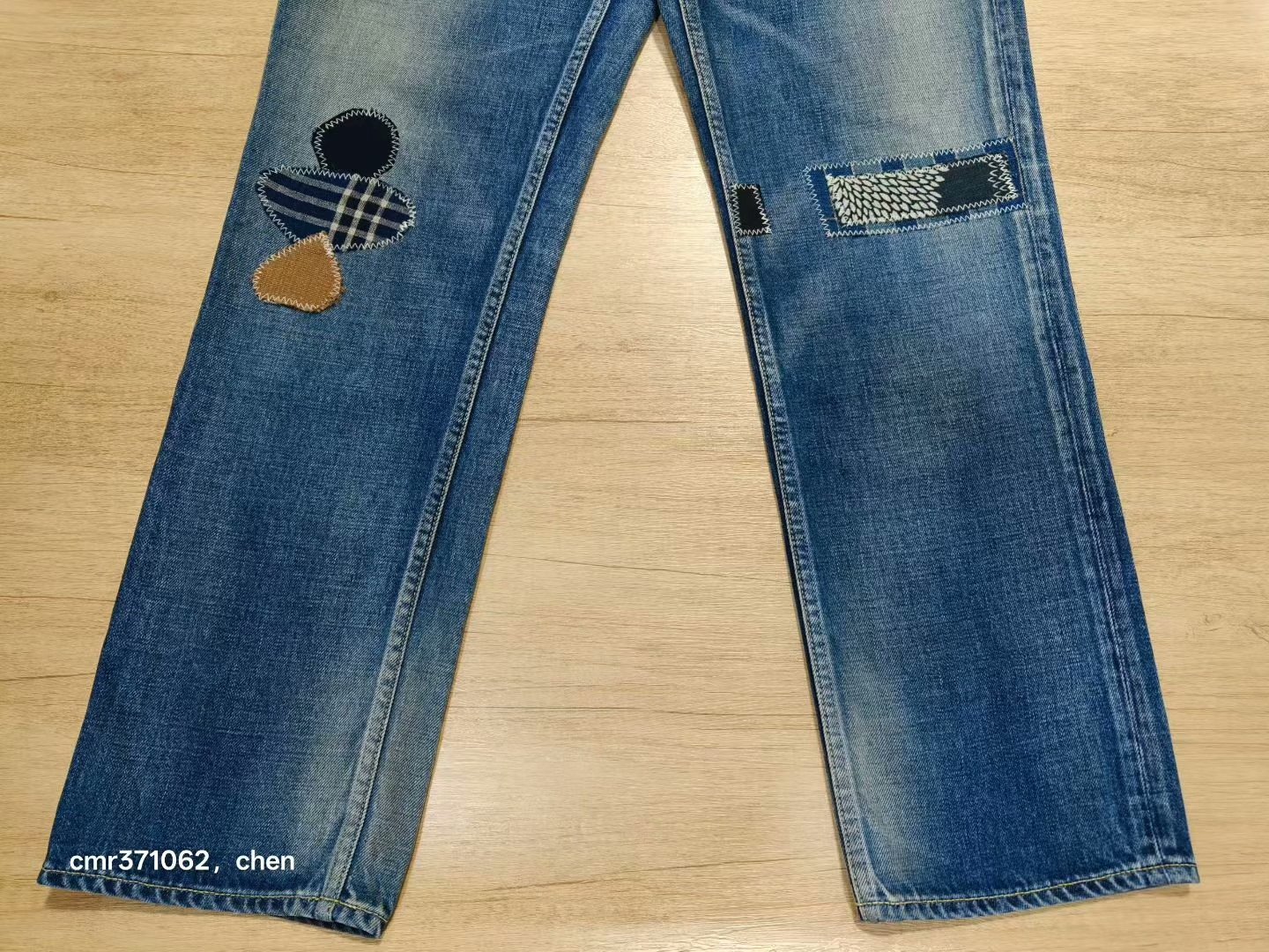 visvim 19ss spot d7 jeans — detail