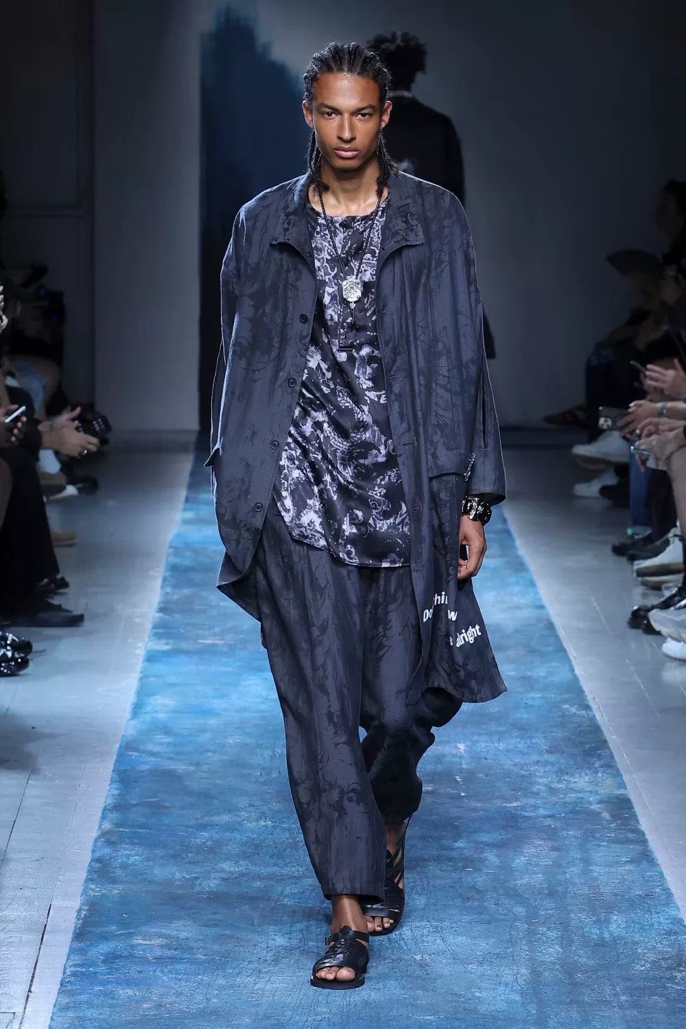 Yohji Yamamoto 24AW Black Wabi-Sabi Trousers — label