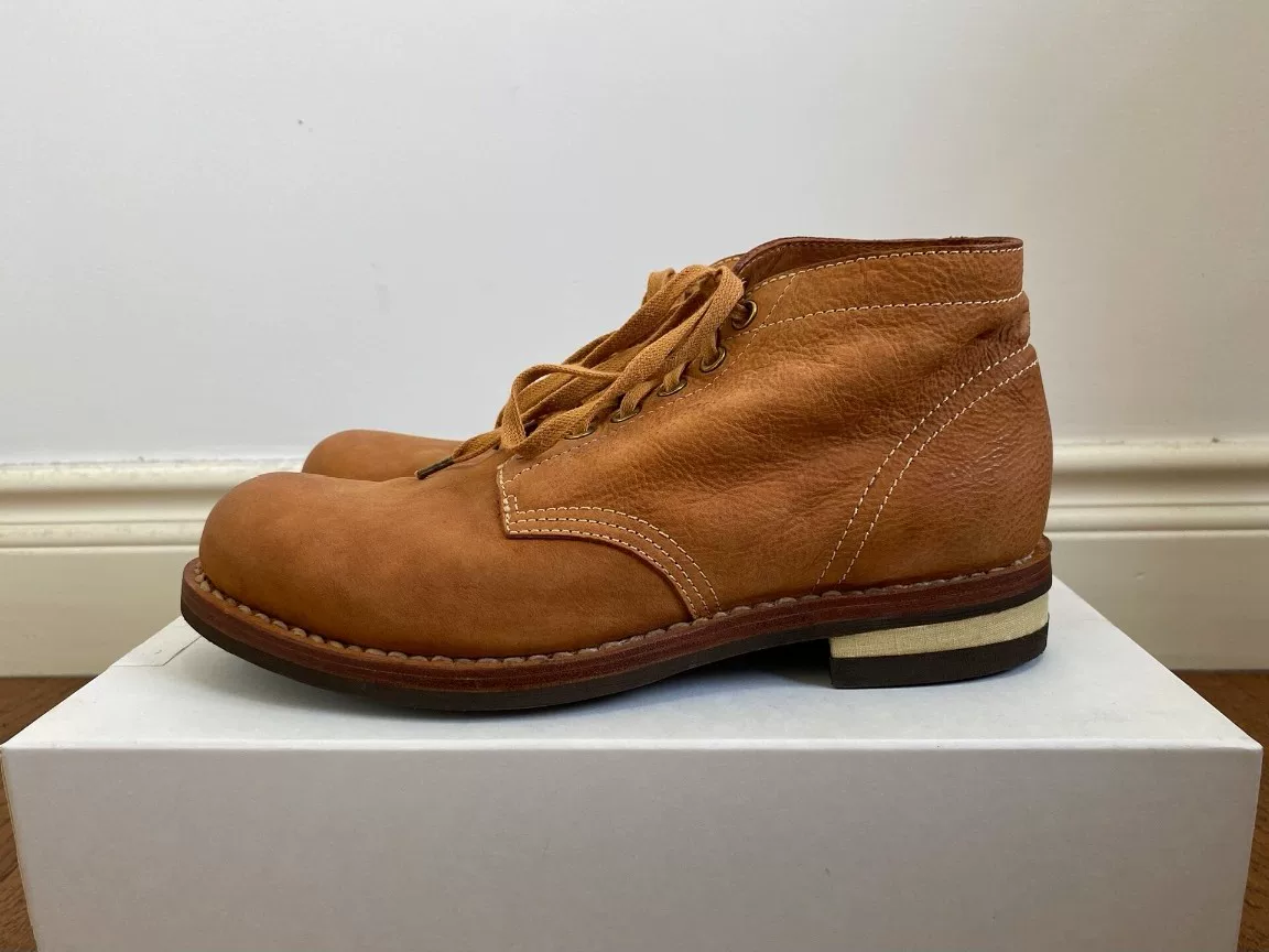 Visvim 14AW Brigadier Mid-Folk Boots — front