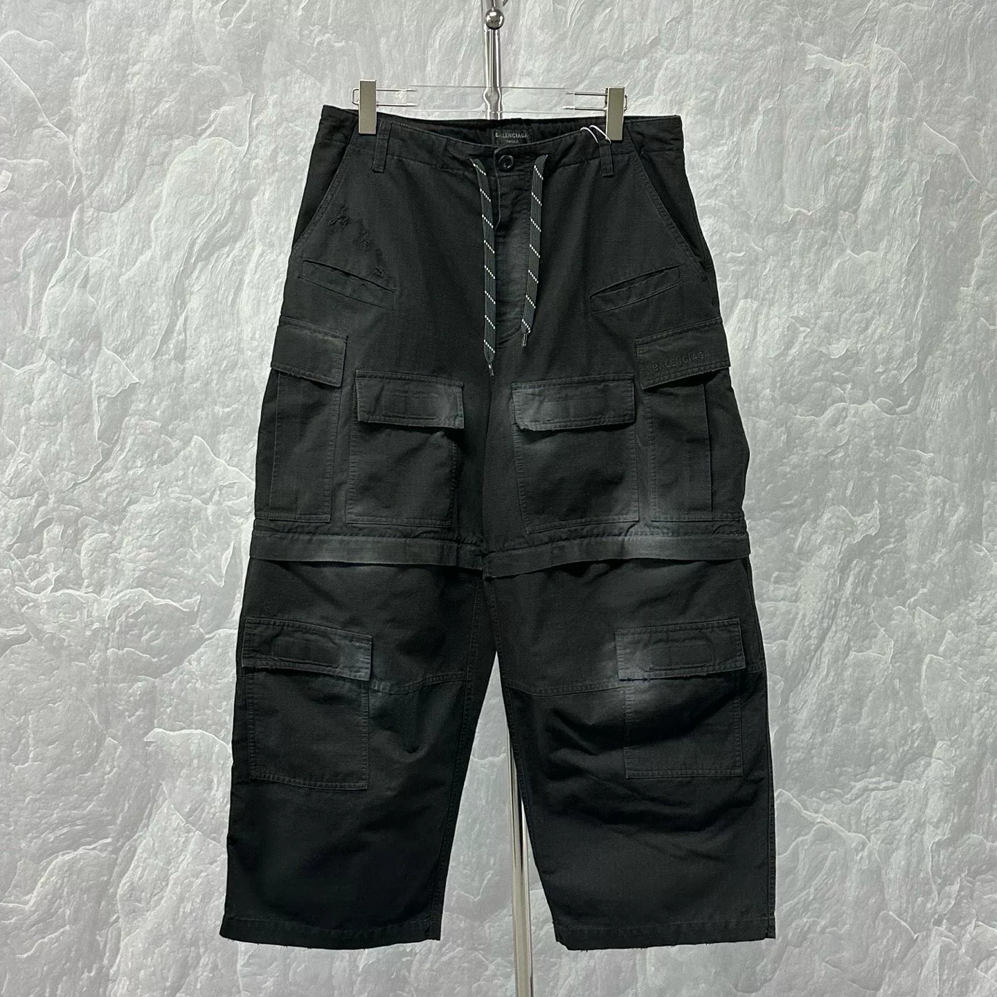 Balenciaga SS24 Washed Loose Denim Pants