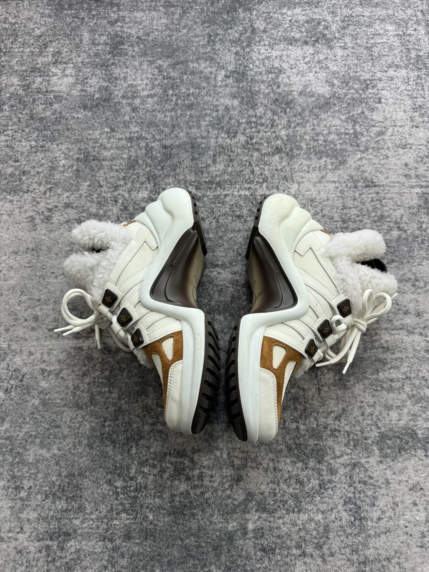 Louis Vuitton Teddy Dad Sneakers — back