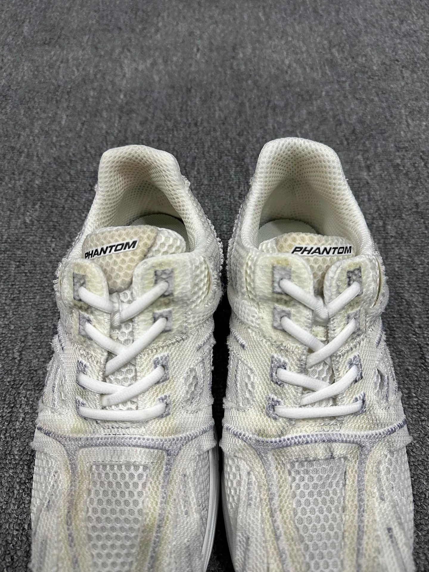 Balenciaga Phantom White Sneakers — label