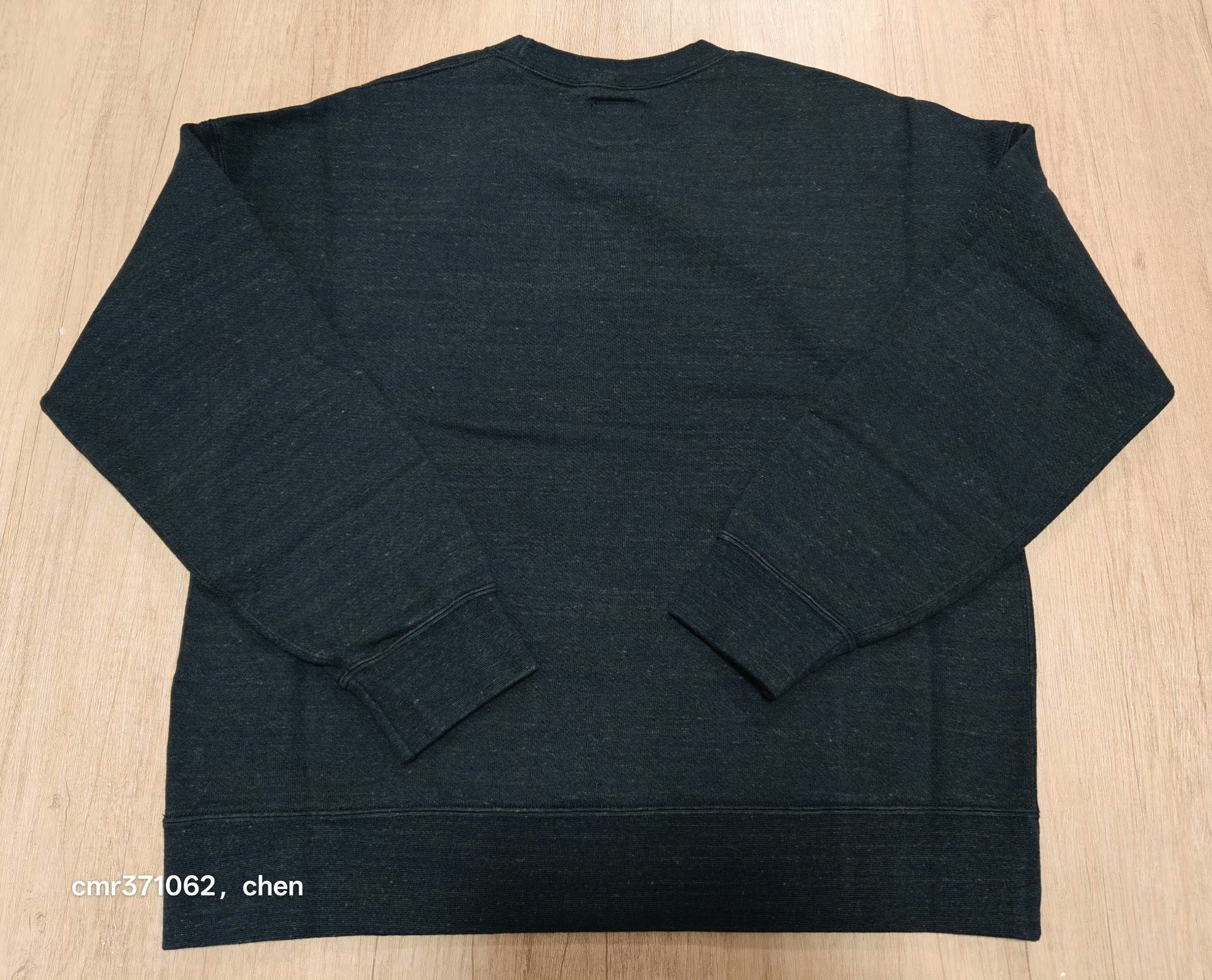 VISVIM 25 ICT JUMBO SB SWEAT L/S — label