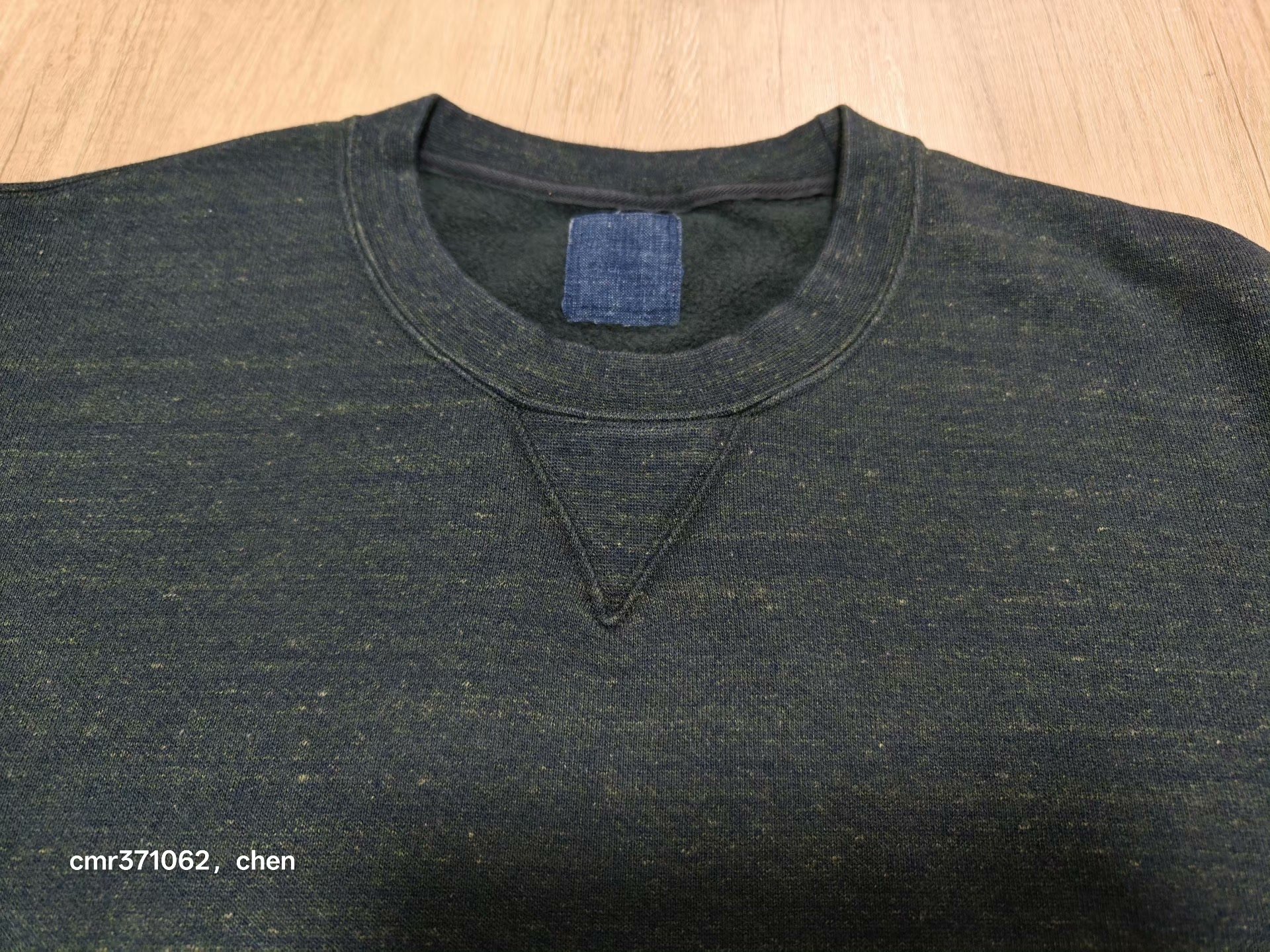 VISVIM 25 ICT JUMBO SB SWEAT L/S — front