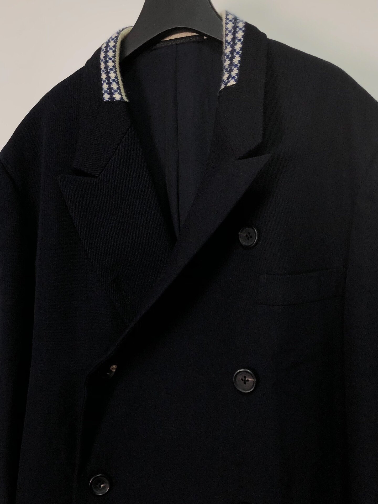 Yohji Yamamoto 1995 AW Runway Coat — label