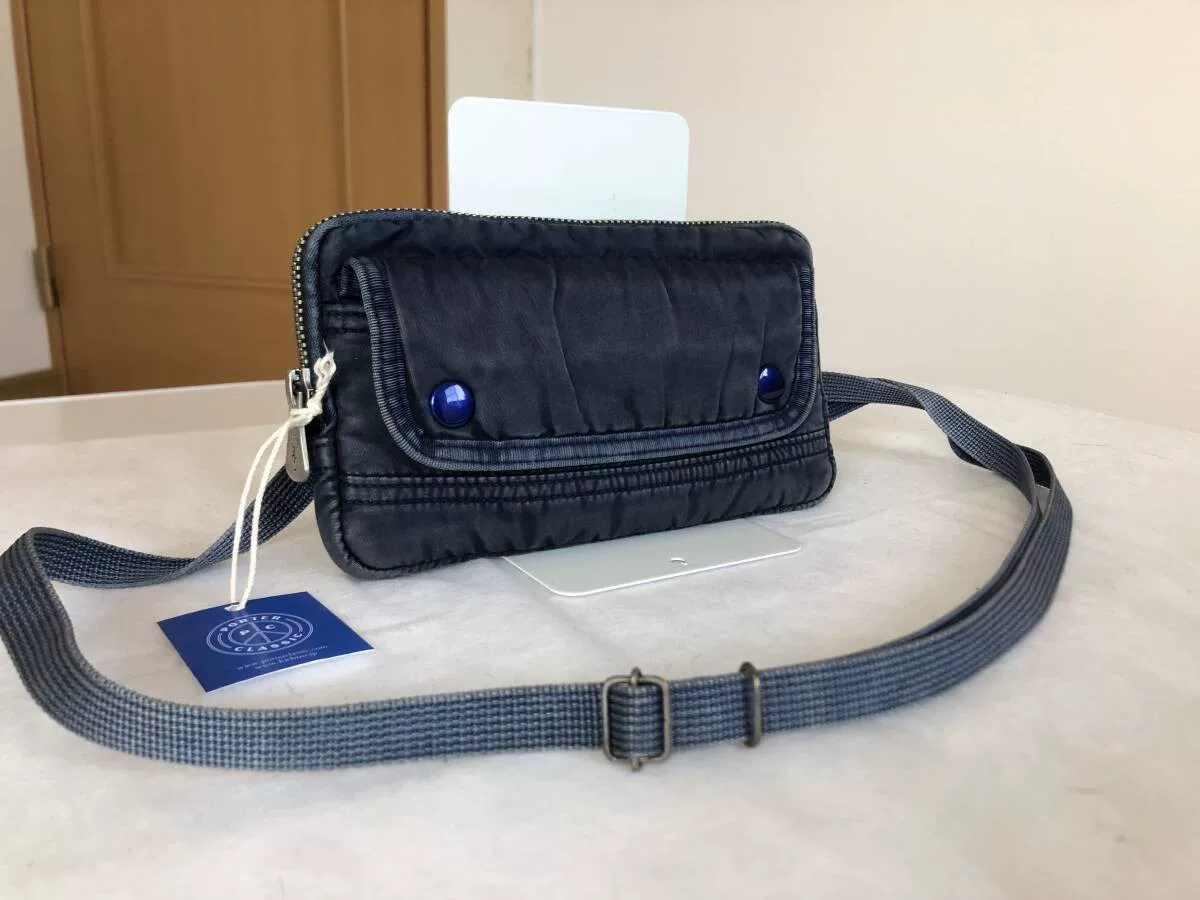 PORTER CLASSIC Super Nylon 2way Bag — detail