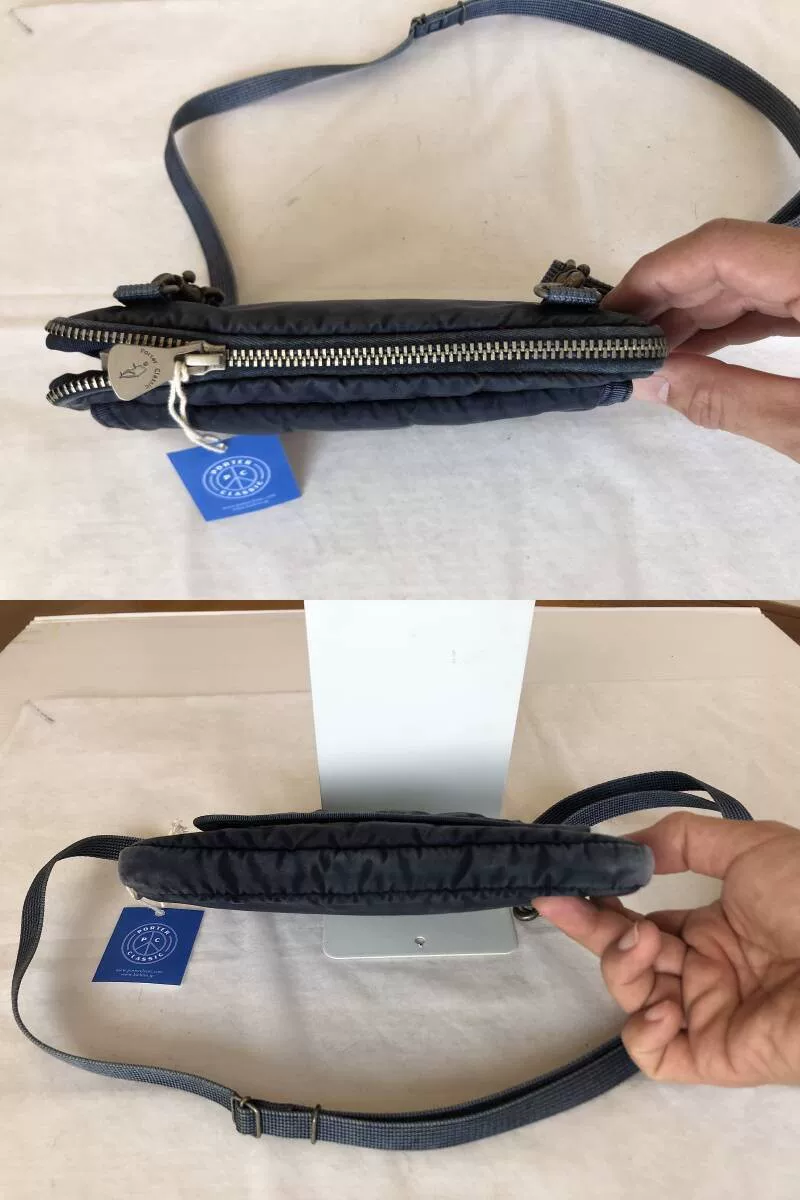 PORTER CLASSIC Super Nylon 2way Bag — back