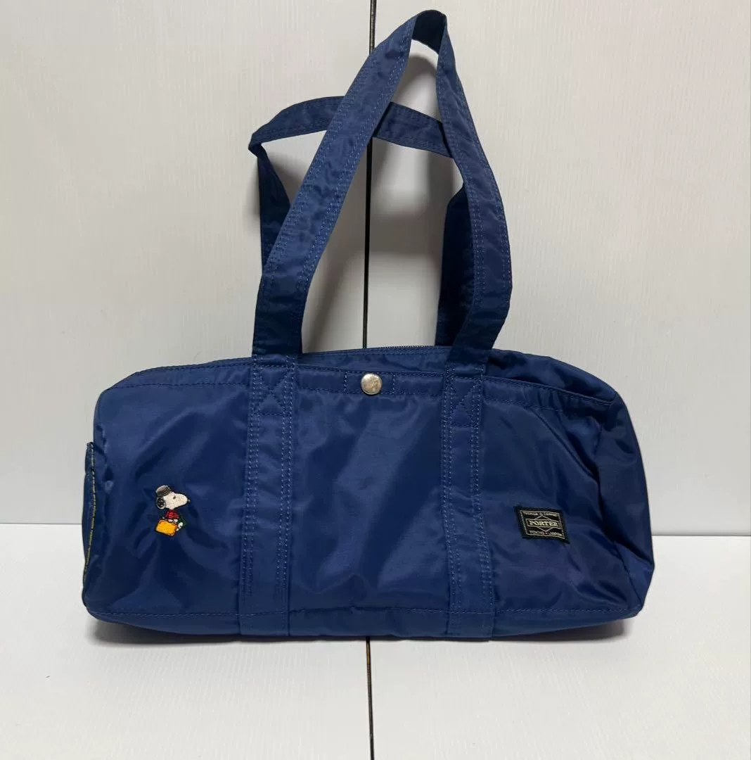 Porter Boston x Snoopy Navy Tote Bag