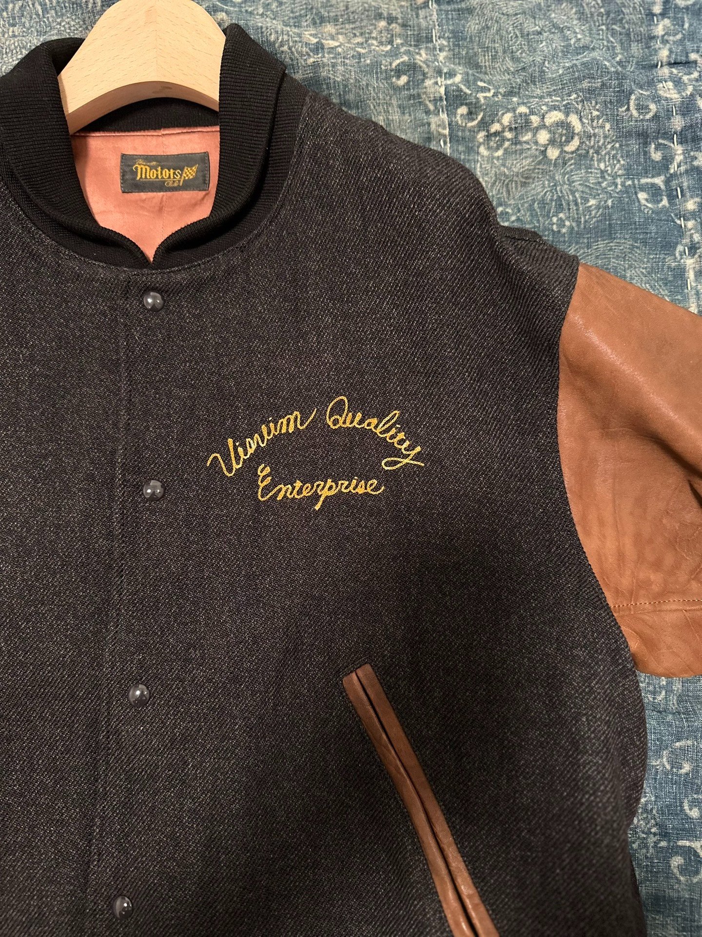 Visvim Motors Club Varsity Blouson — detail