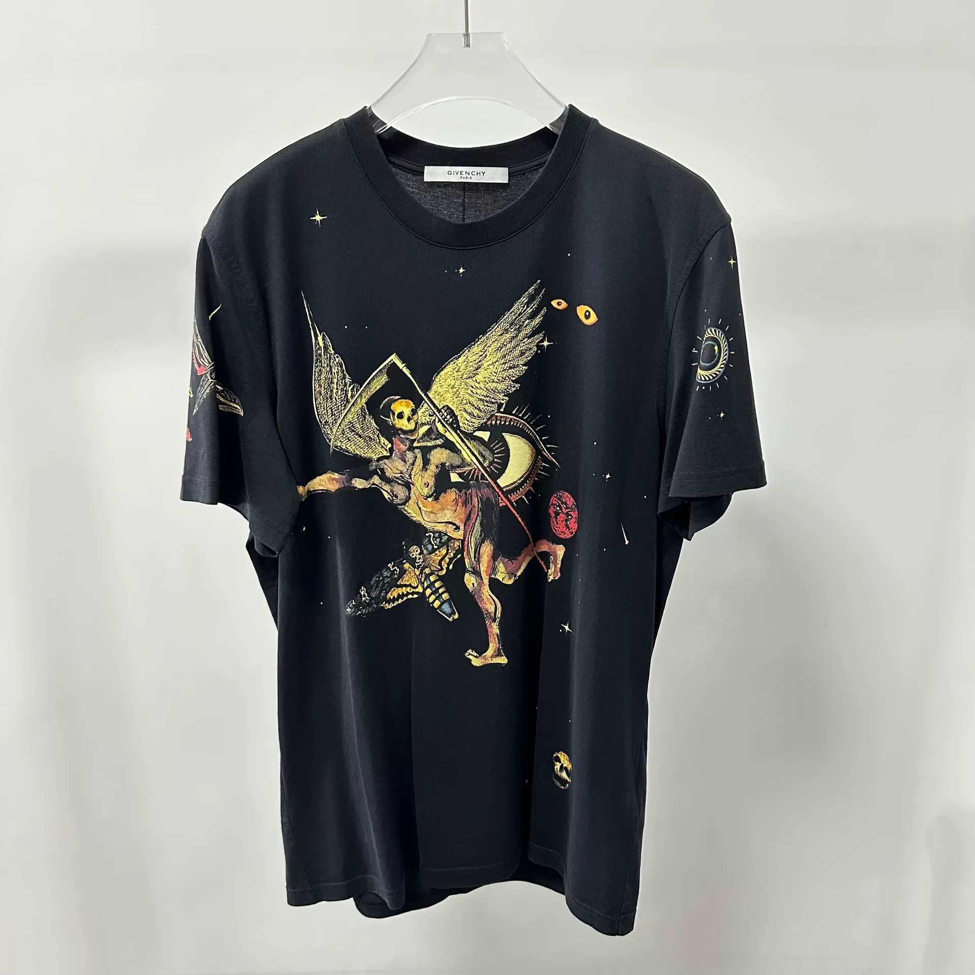 Givenchy Angel Devil Graphic Short-Sleeve T-Shirt