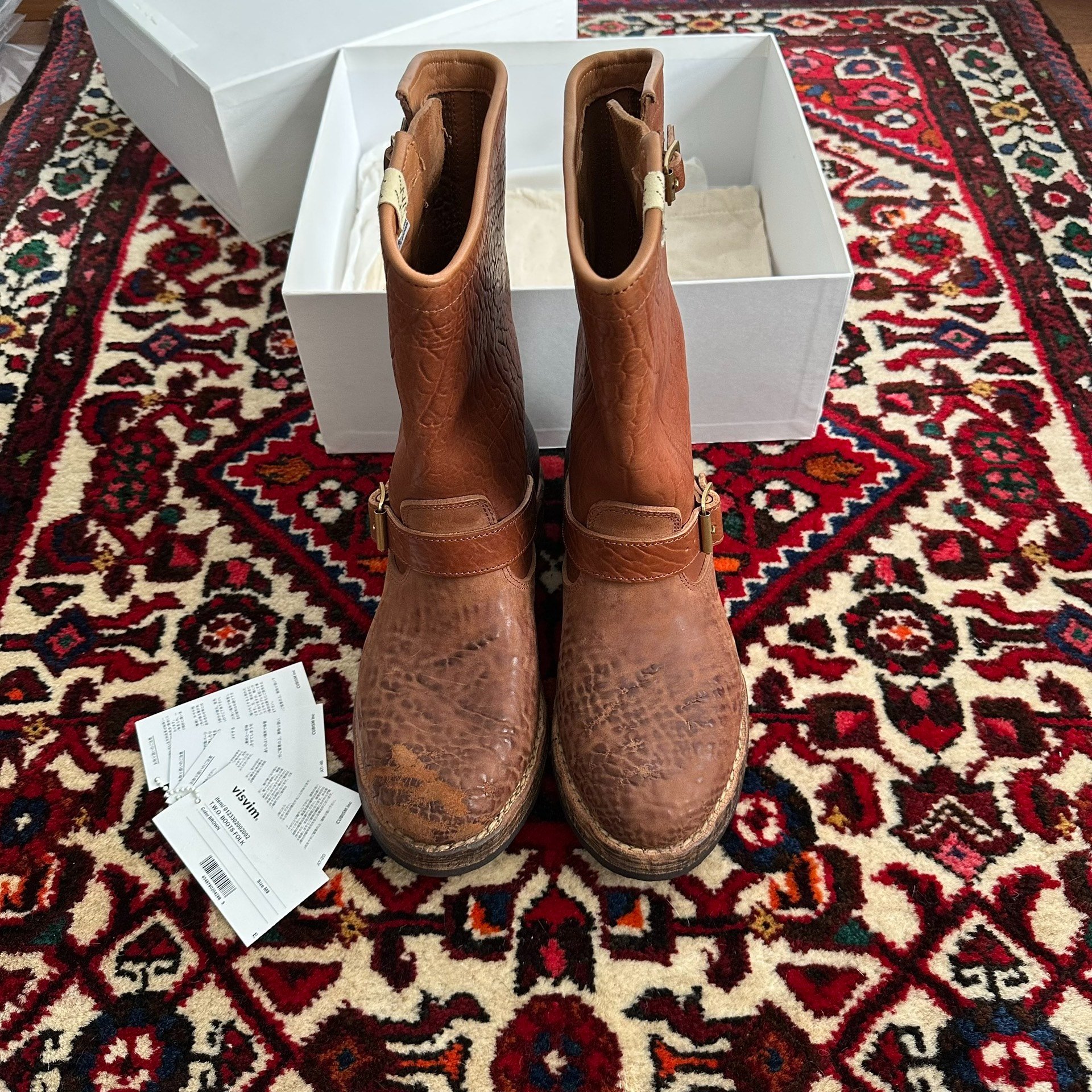 VISVIM 23AW T.W.O. Engineer Boots US9