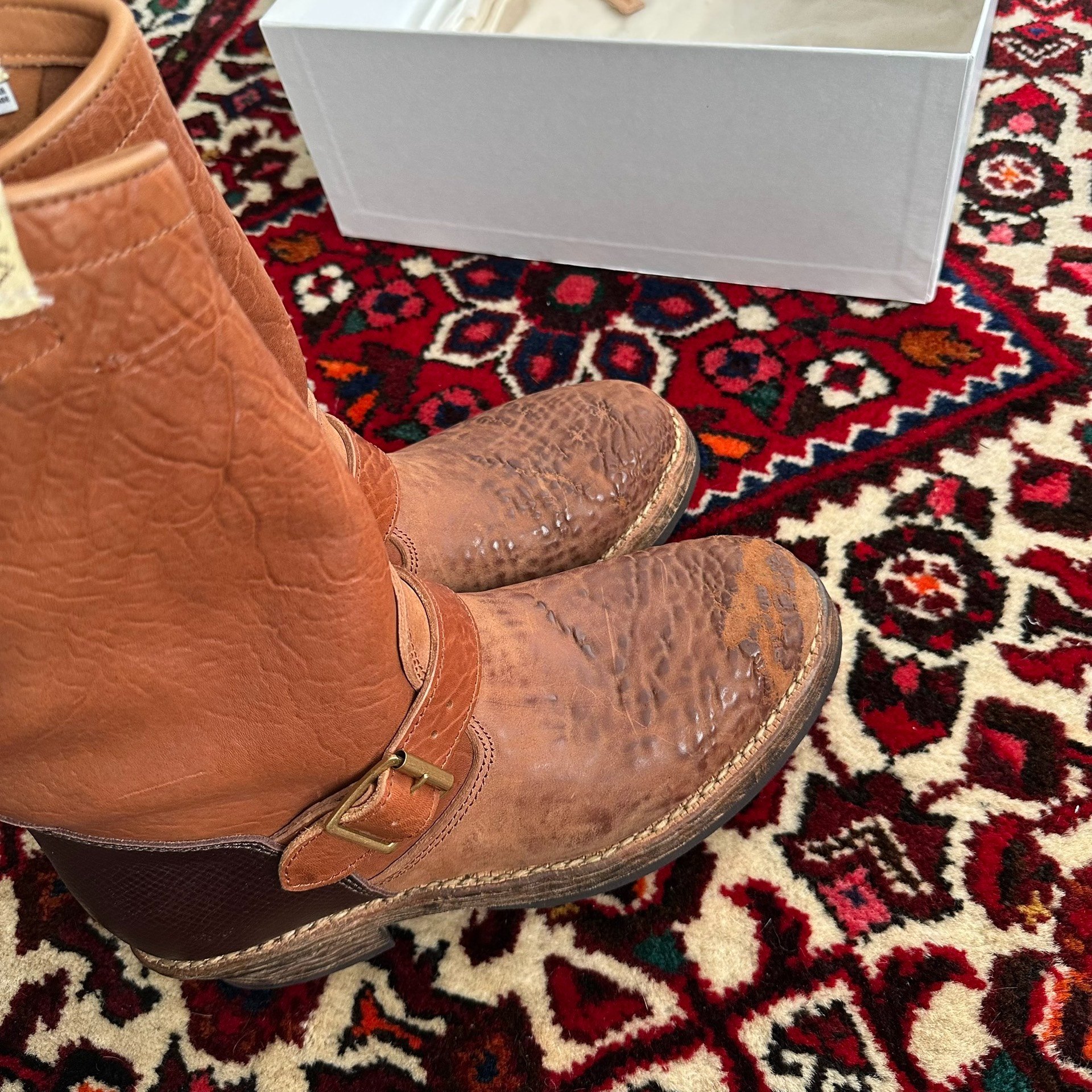VISVIM 23AW T.W.O. Engineer Boots US9 — detail