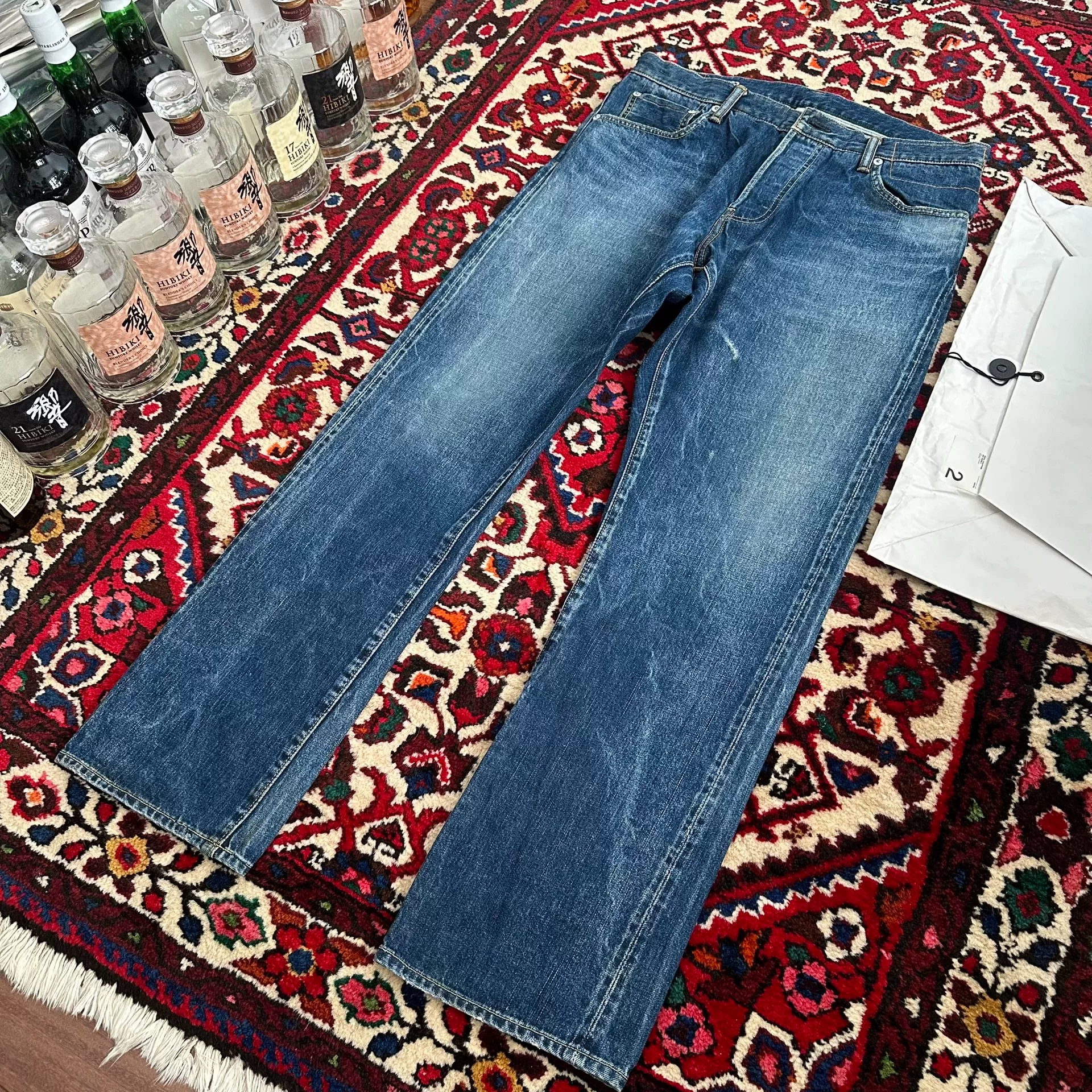 visvim 19aw DRY3 Jeans — label