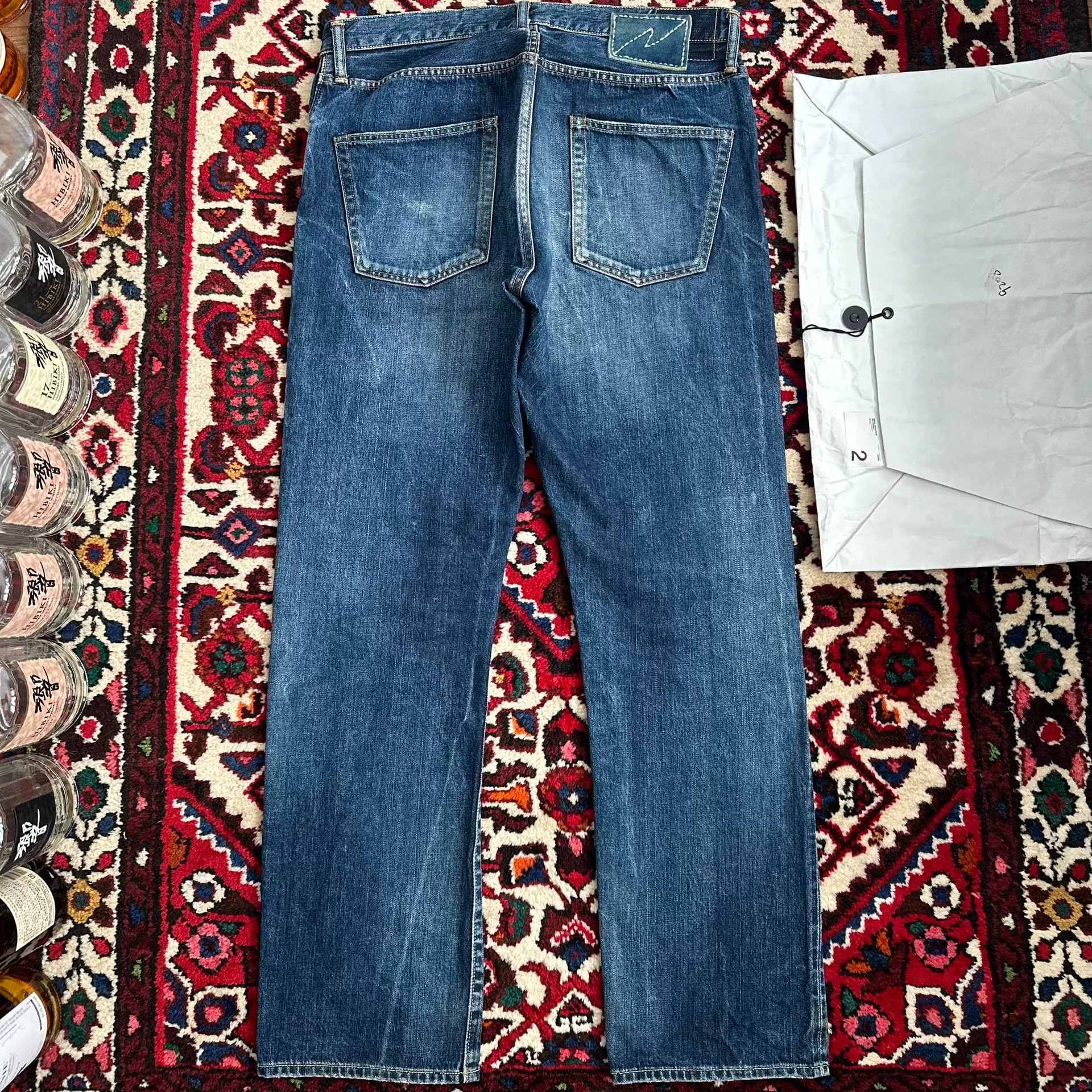 visvim 19aw DRY3 Jeans — detail
