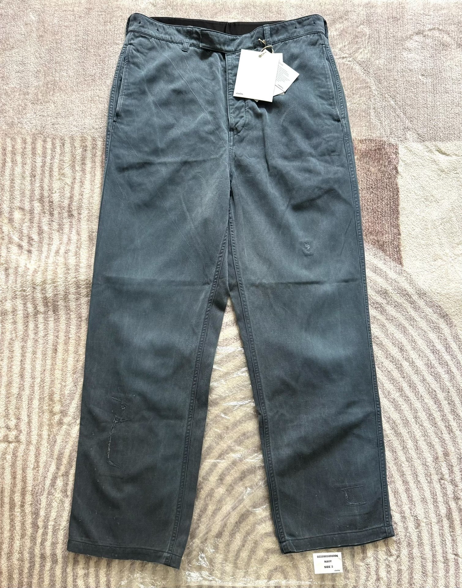 VISVIM 25AW ICT Wide Distressed Slacks