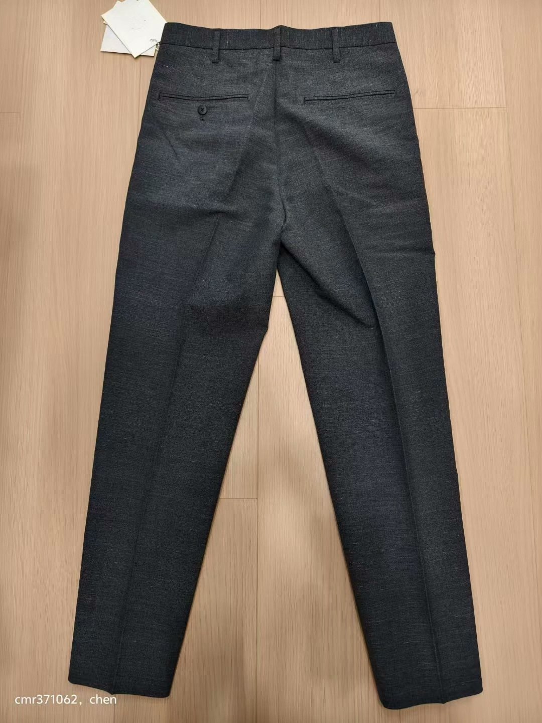 VISVIM 25SS DALTON SLACKS — back