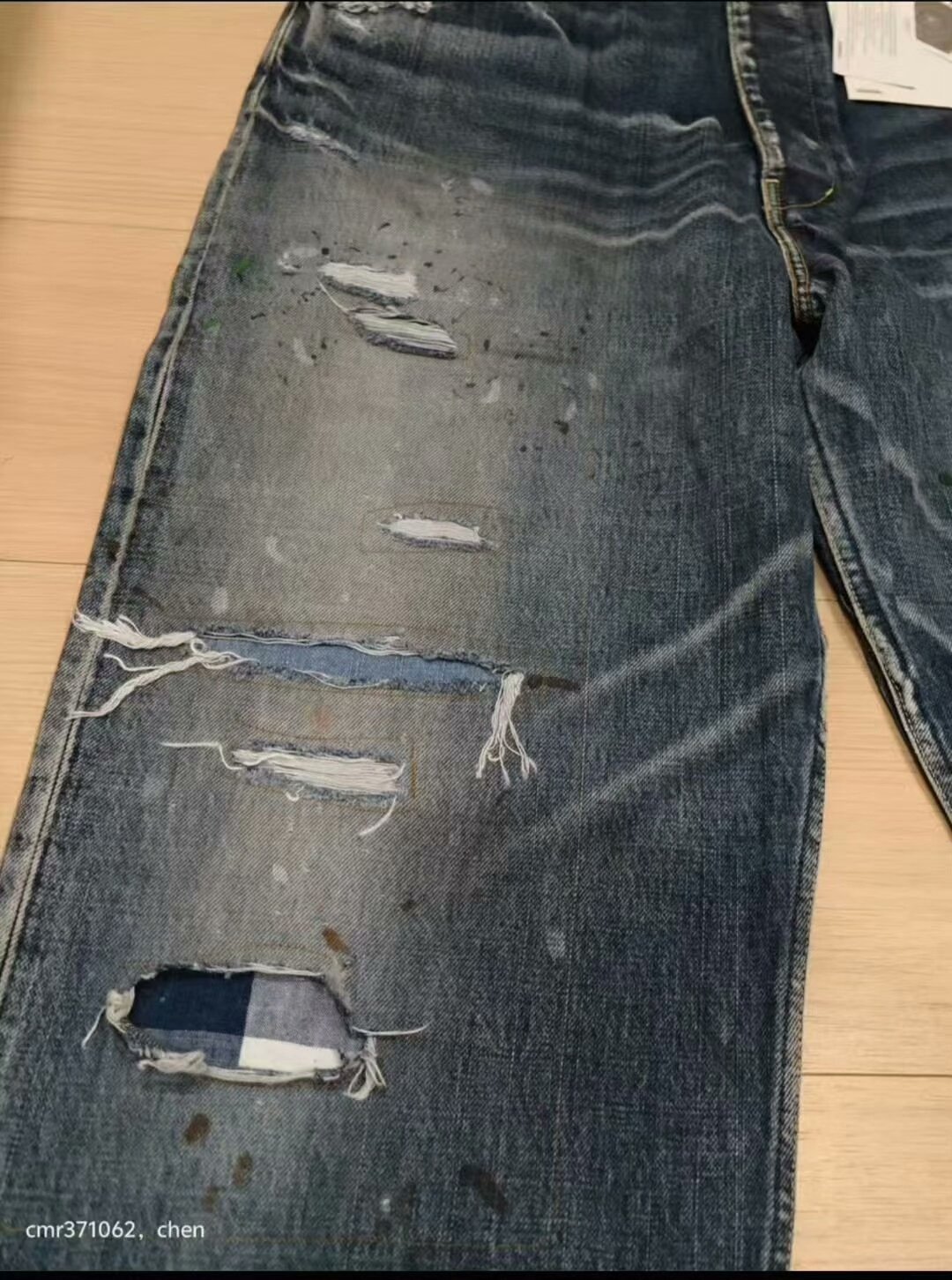 visvim ss hakama crash Sendai limited — detail
