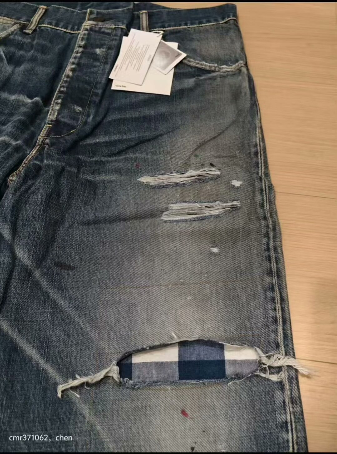 visvim ss hakama crash Sendai limited — front