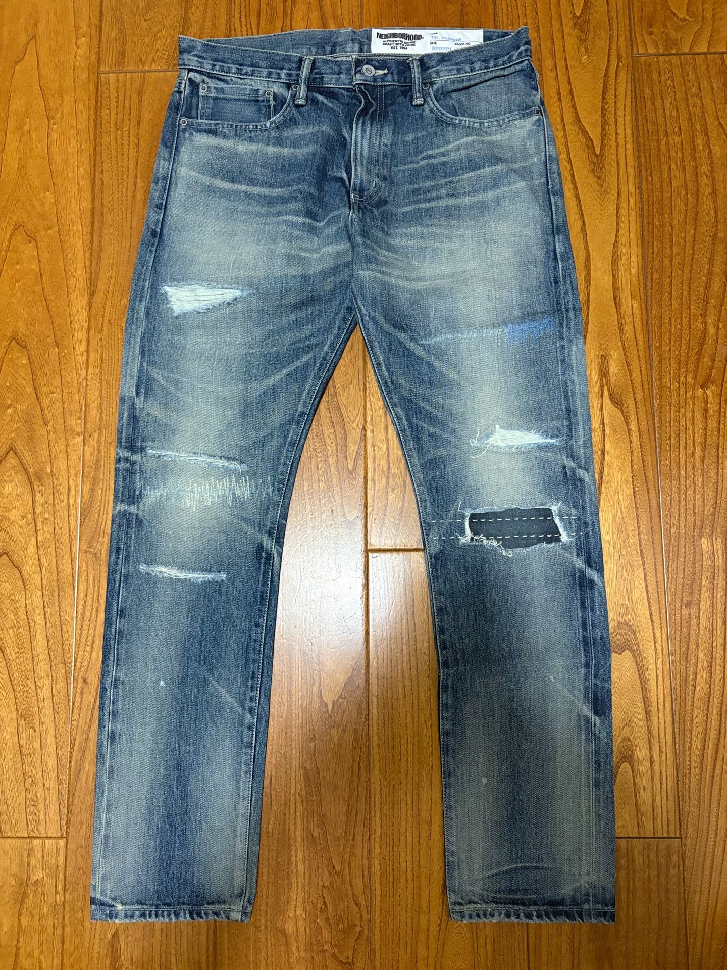 NEIGHBORHOOD CLAW MOD SAVAGE 19AW Patch Jeans