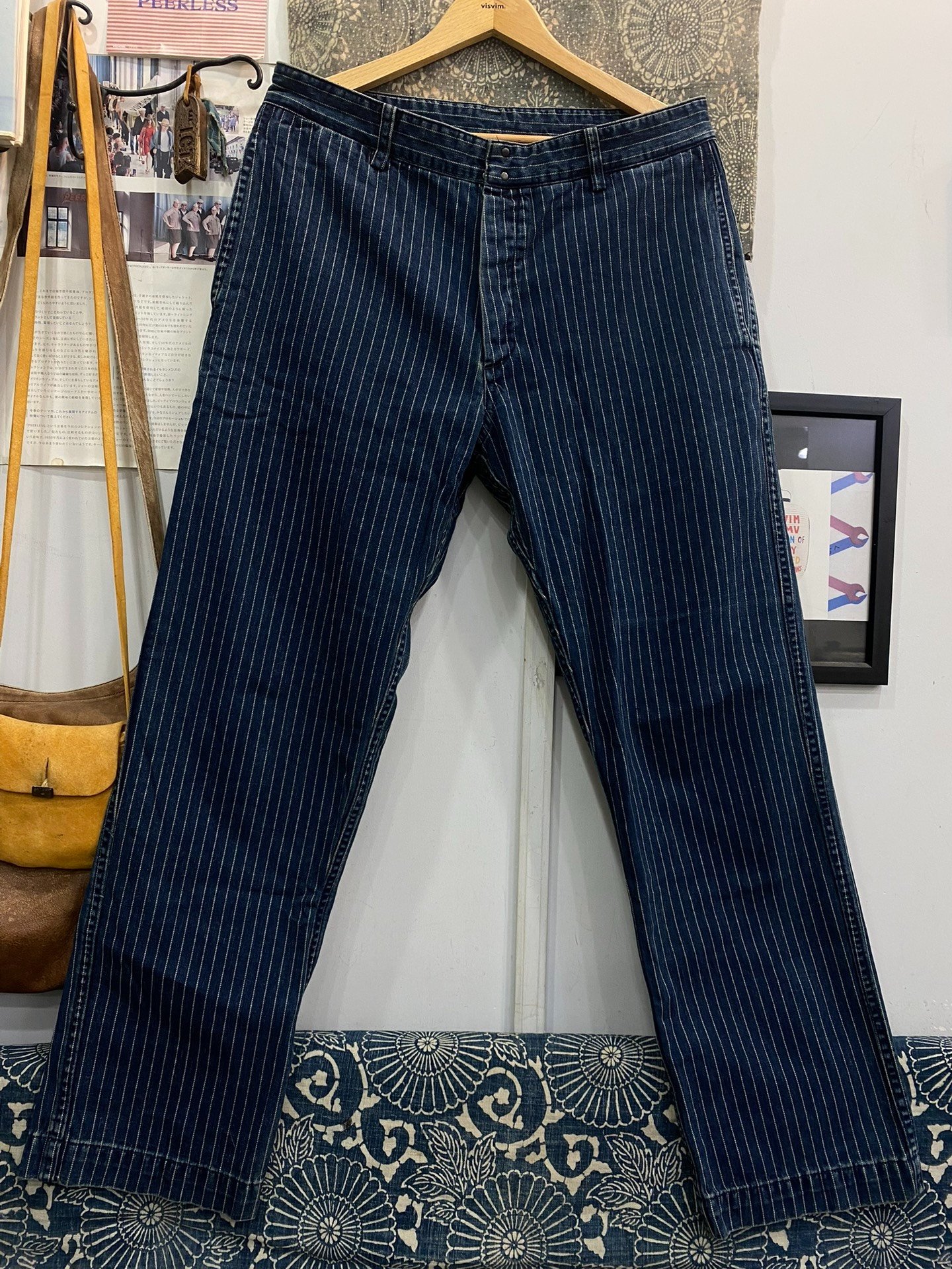 visvim 15ss ICT Travail Coverall Wabash Pants
