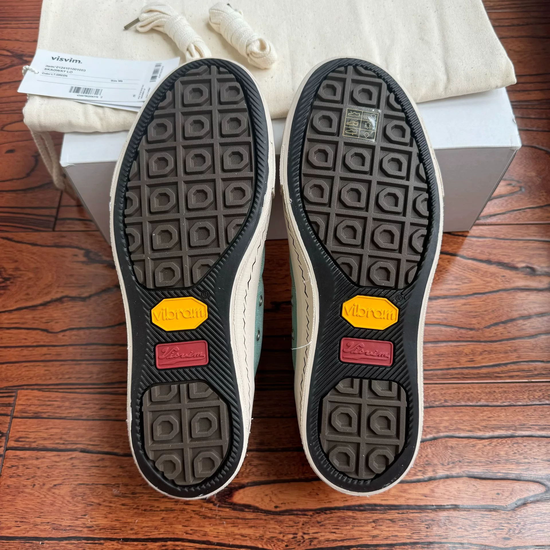 Visvim 24ss SKAGWAY LO CANVAS — label