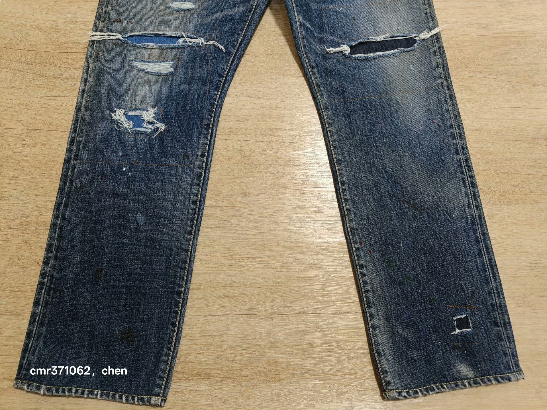 VISVIM 20AW SOCIAL SCULPTURE 15 Overalls — detail