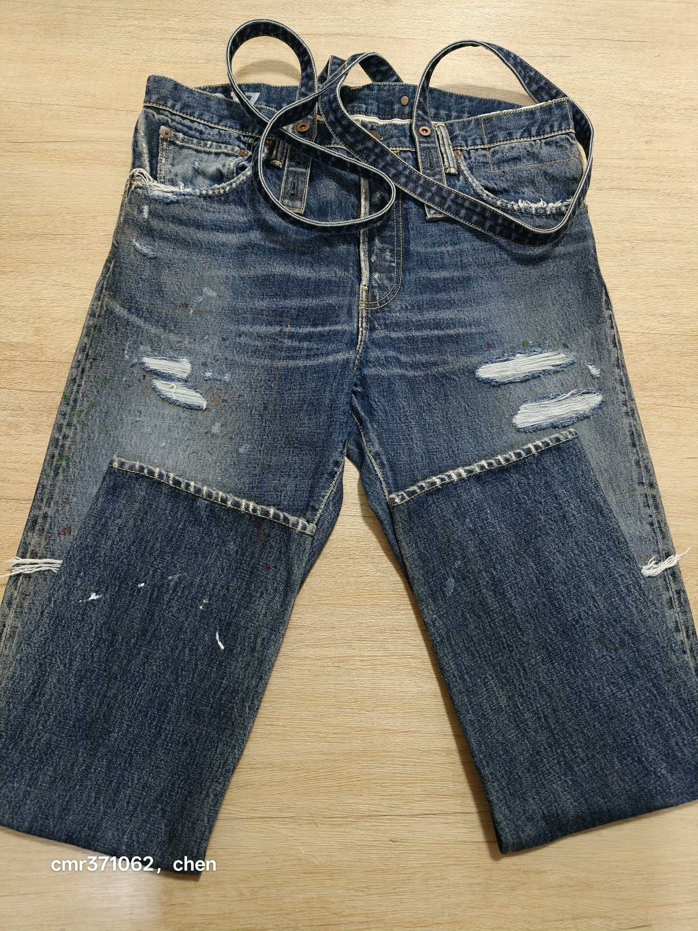 VISVIM 20AW SOCIAL SCULPTURE 15 Overalls — back