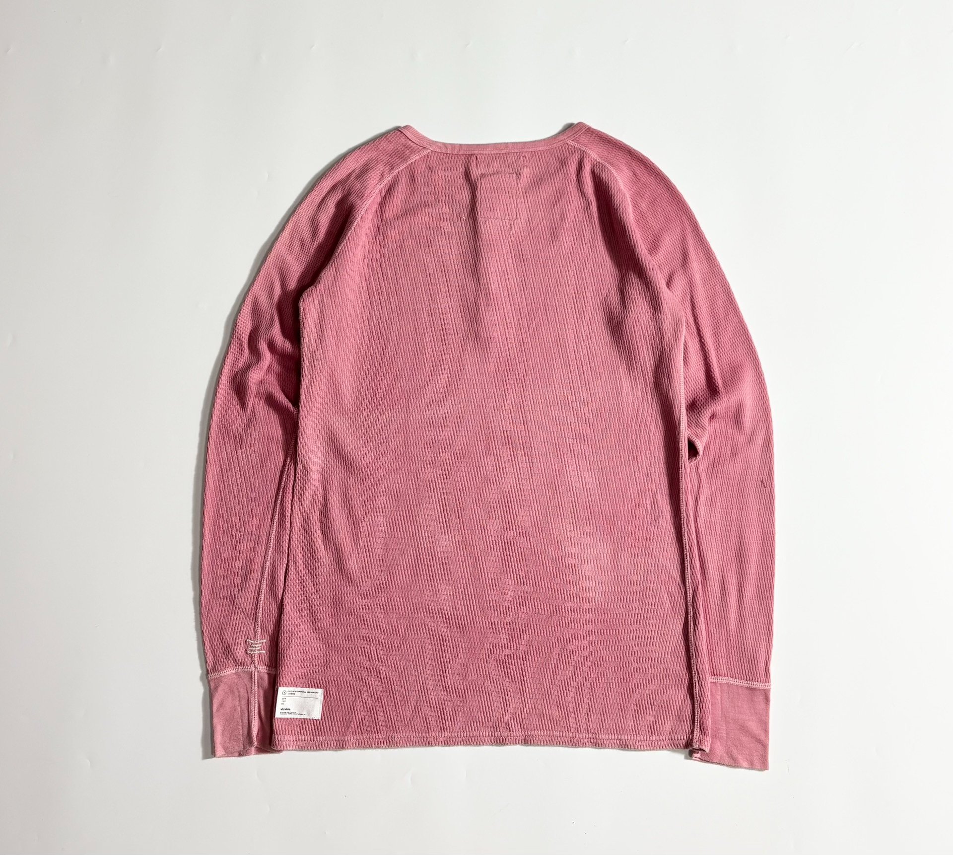 Visvim Giza Long Bloodworm Dye LS — front