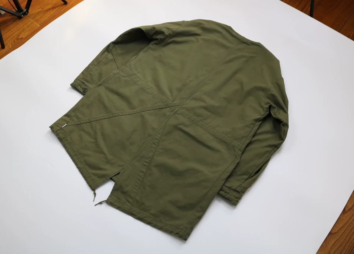 WTAPS PEEP JACKET NYCO SATIN 18SS — detail