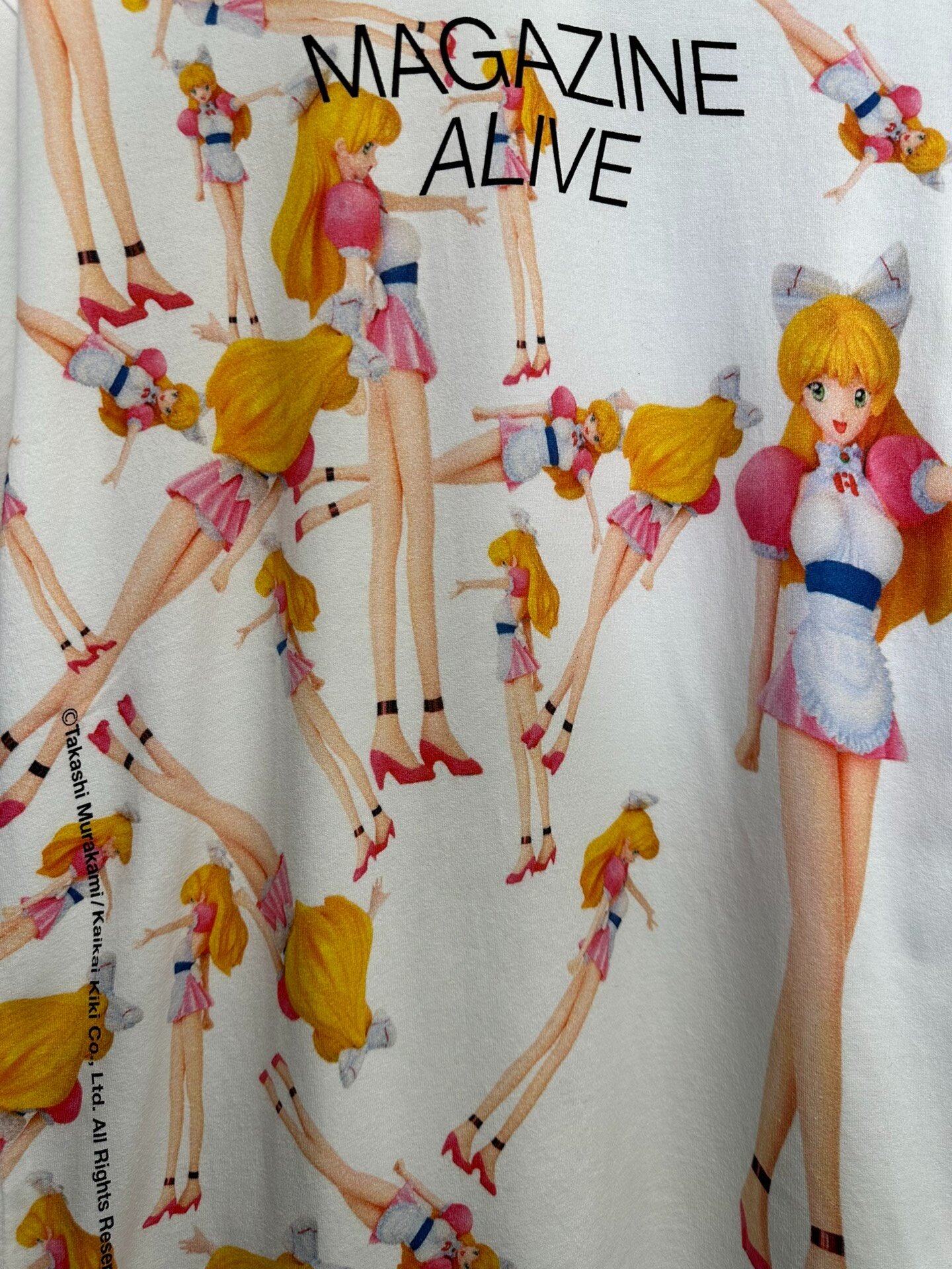 Comme des Garçons x Vogue Takashi Murakami T-shirt — detail